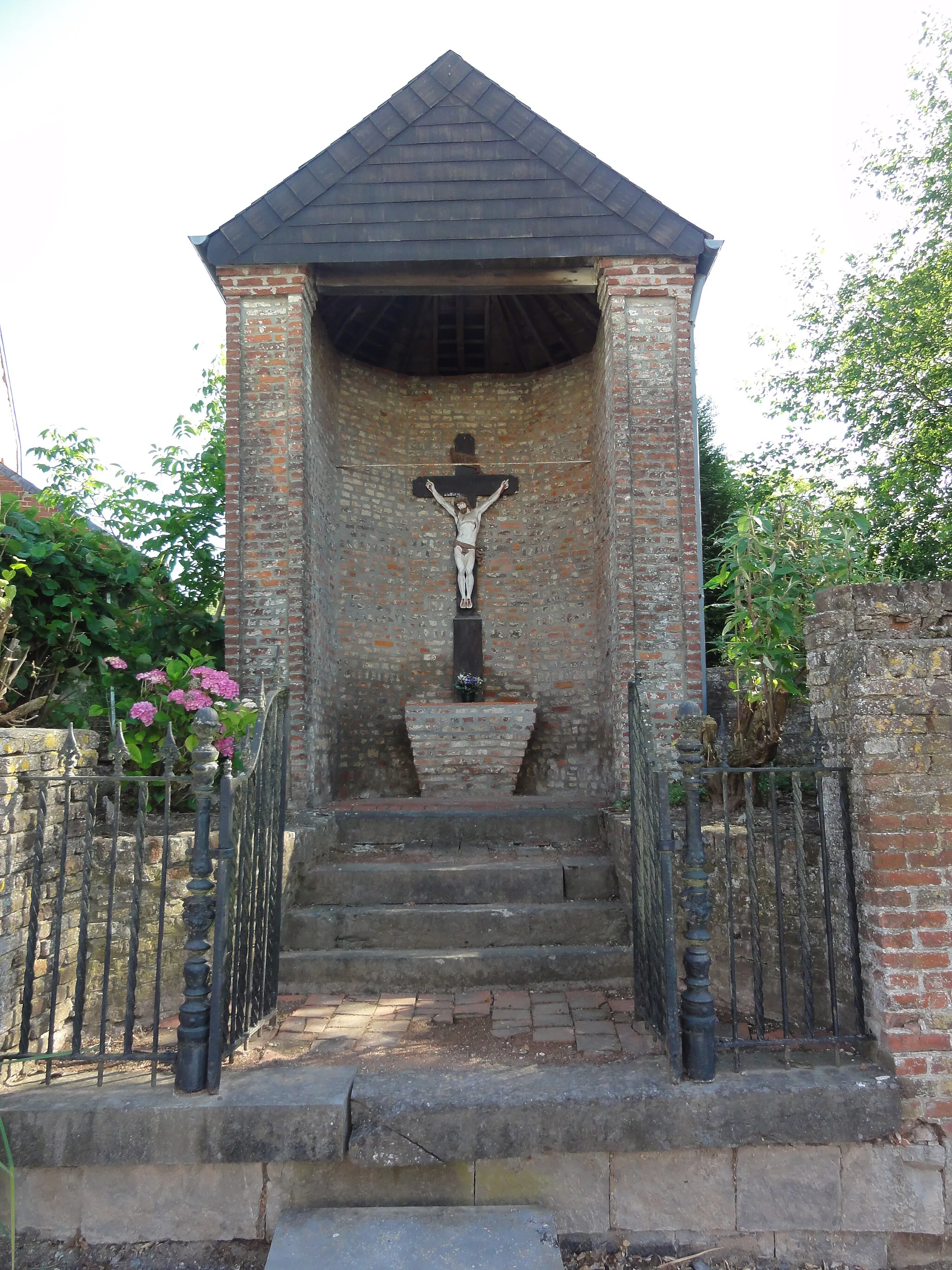 Photo showing: Obies (Nord, Fr) chapelle du calvaire