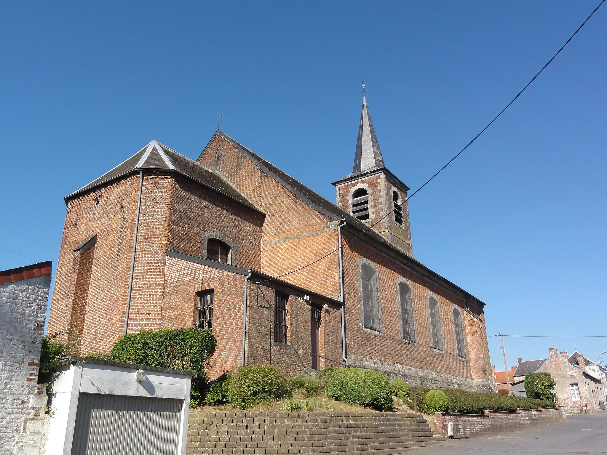 Photo showing: This building is inscrit au titre des monuments historiques de la France. It is indexed in the base Mérimée, a database of architectural heritage maintained by the French Ministry of Culture, under the reference IA59000639 .