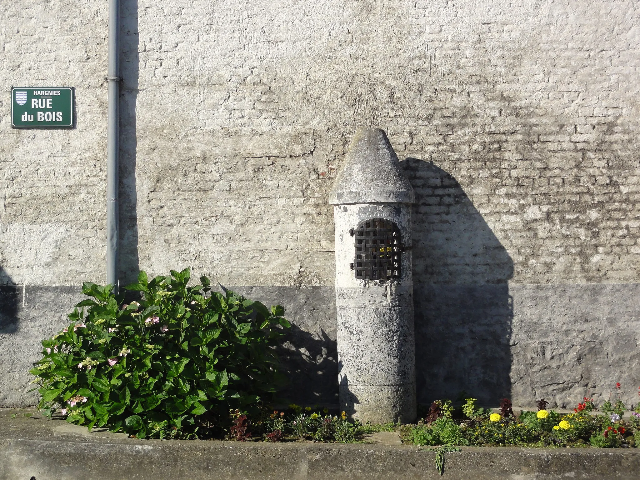 Photo showing: Hargnies (Nord, Fr) chapelle, rue du Bois