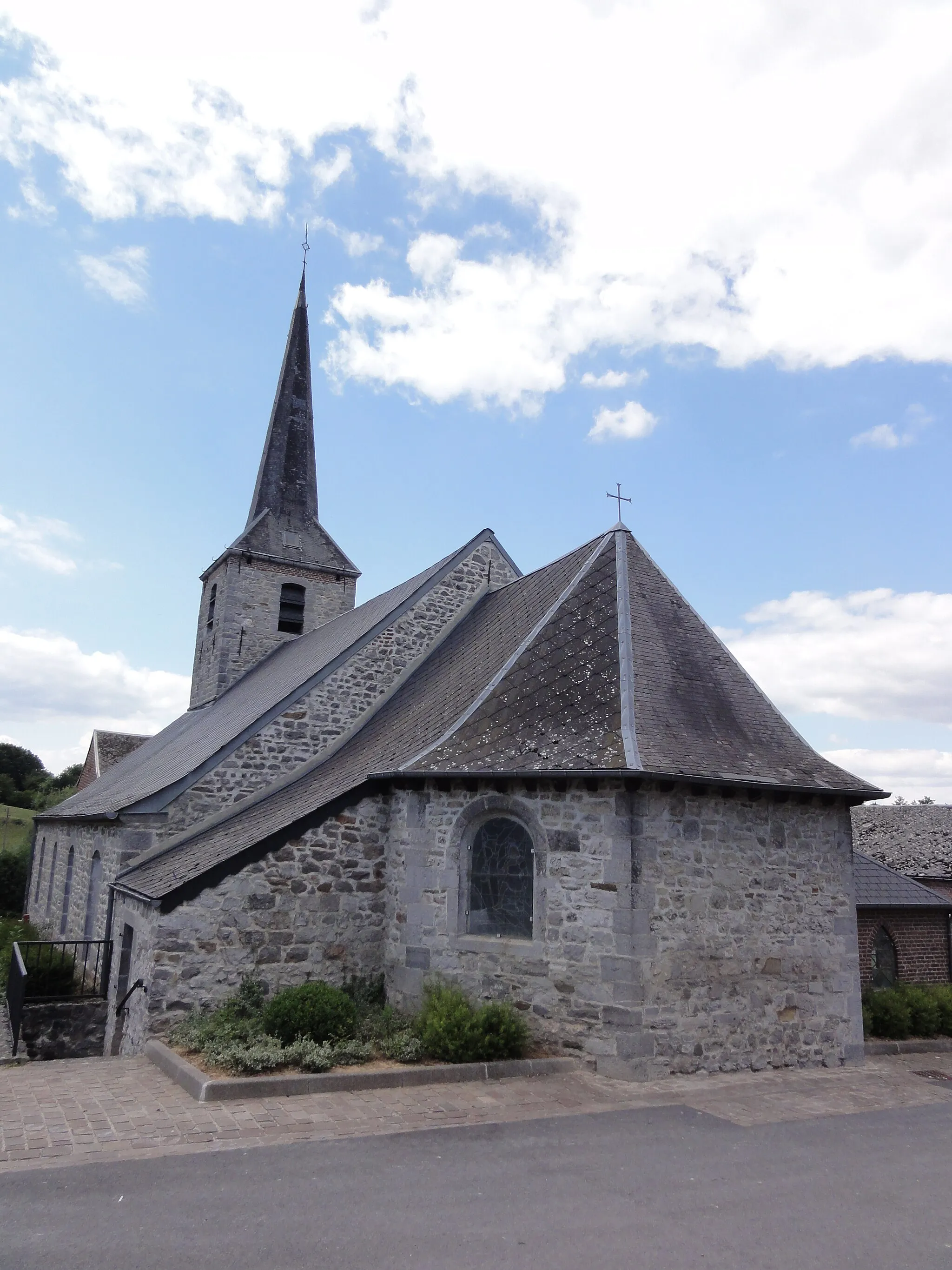 Photo showing: Saint-Remy-du-Nord (Nord, Fr) église, chevet