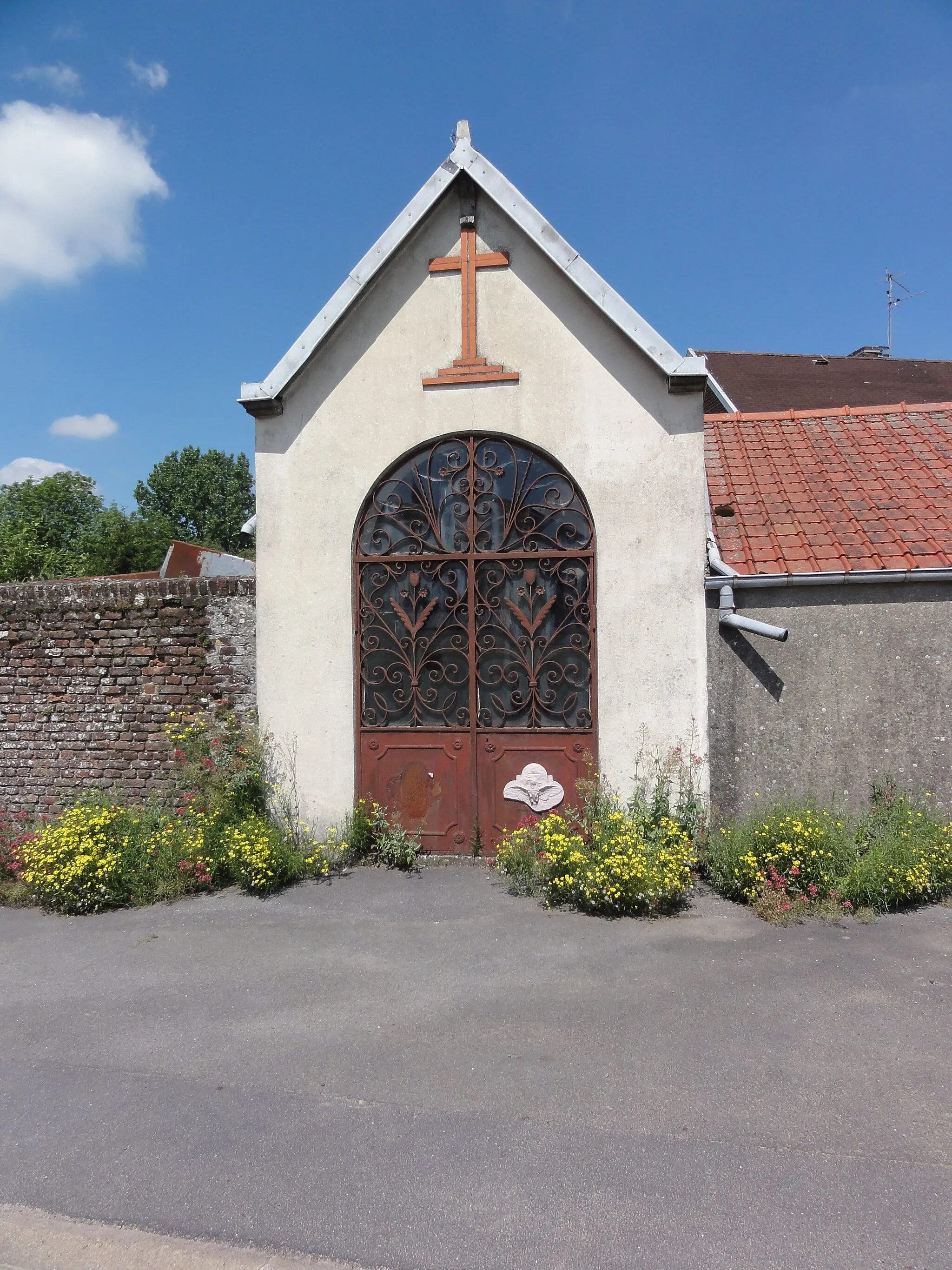 Photo showing: Bettignies (Nord, Fr) chapelle, chemin de la cure