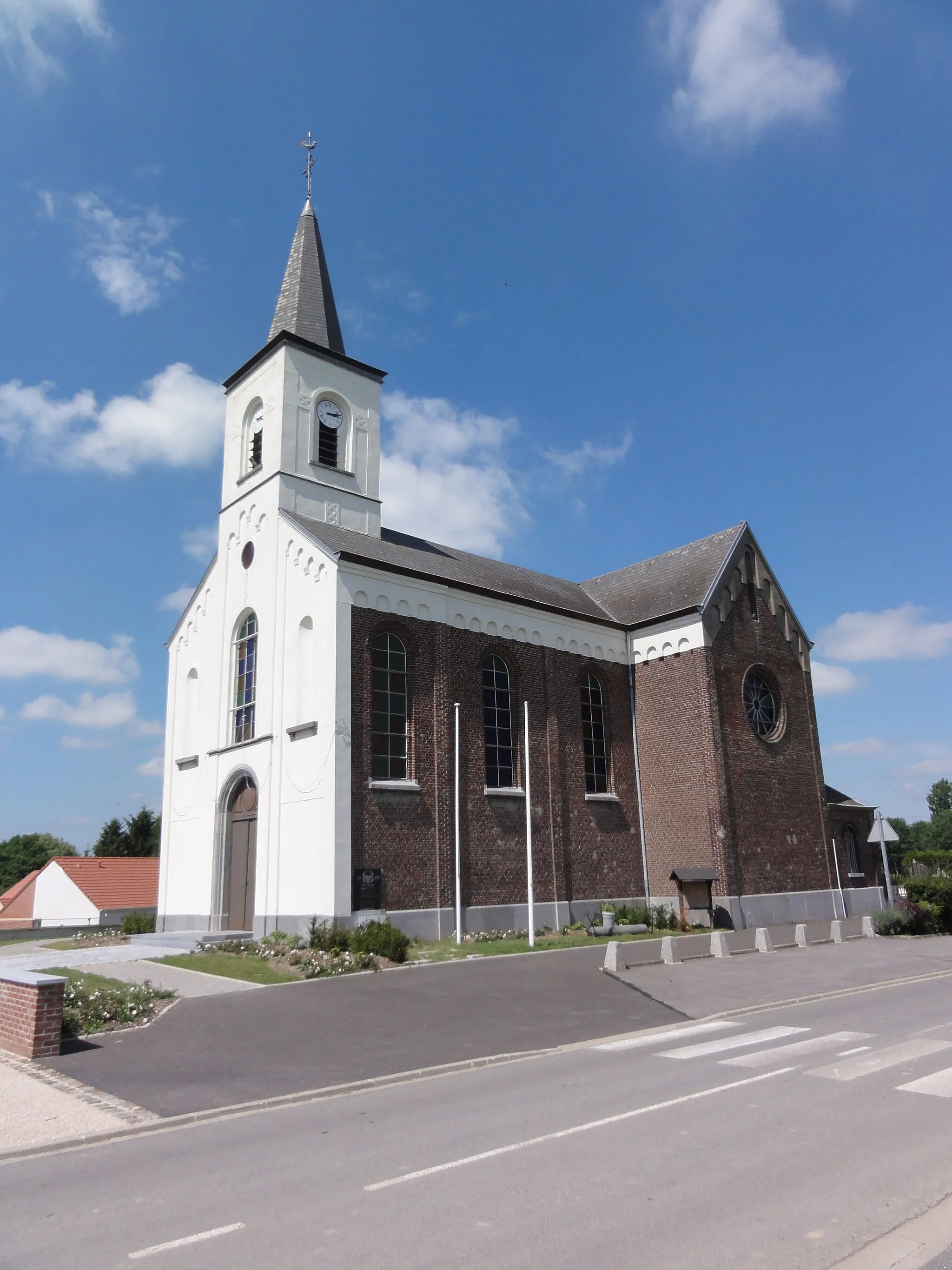 Photo showing: Bettignies (Nord, Fr) église