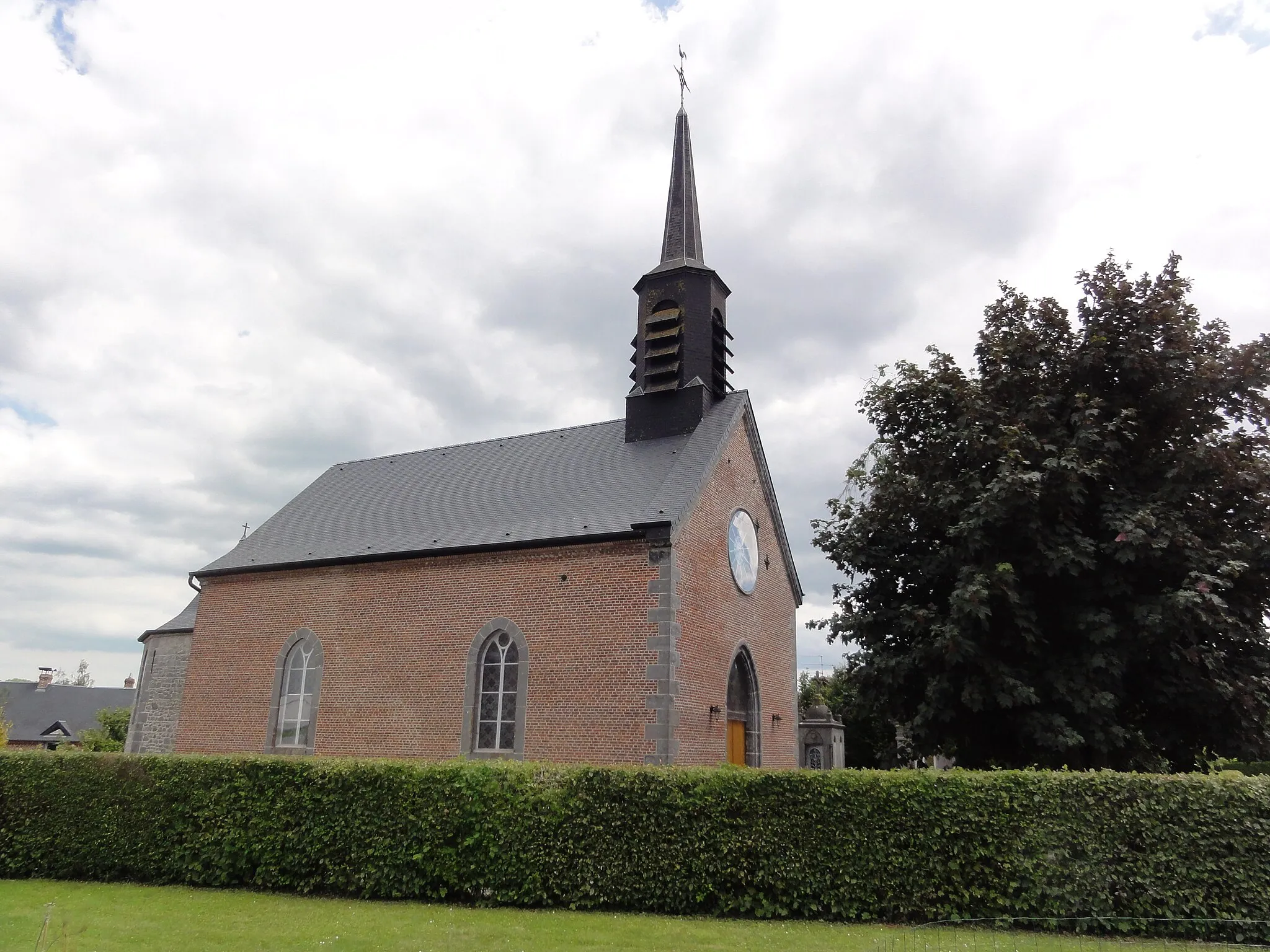 Photo showing: Écuélin (Nord-Fr) église