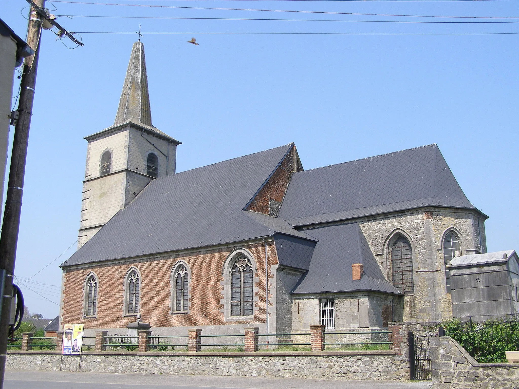 Photo showing: L'église.