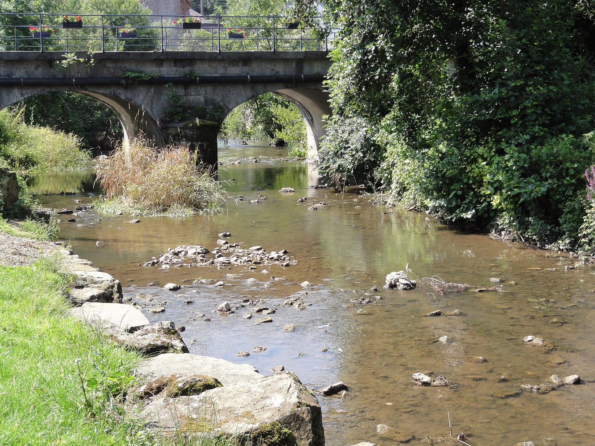 Photo showing: Bousignies-sur-Roc (Nord, Fr) pont sur le Roc