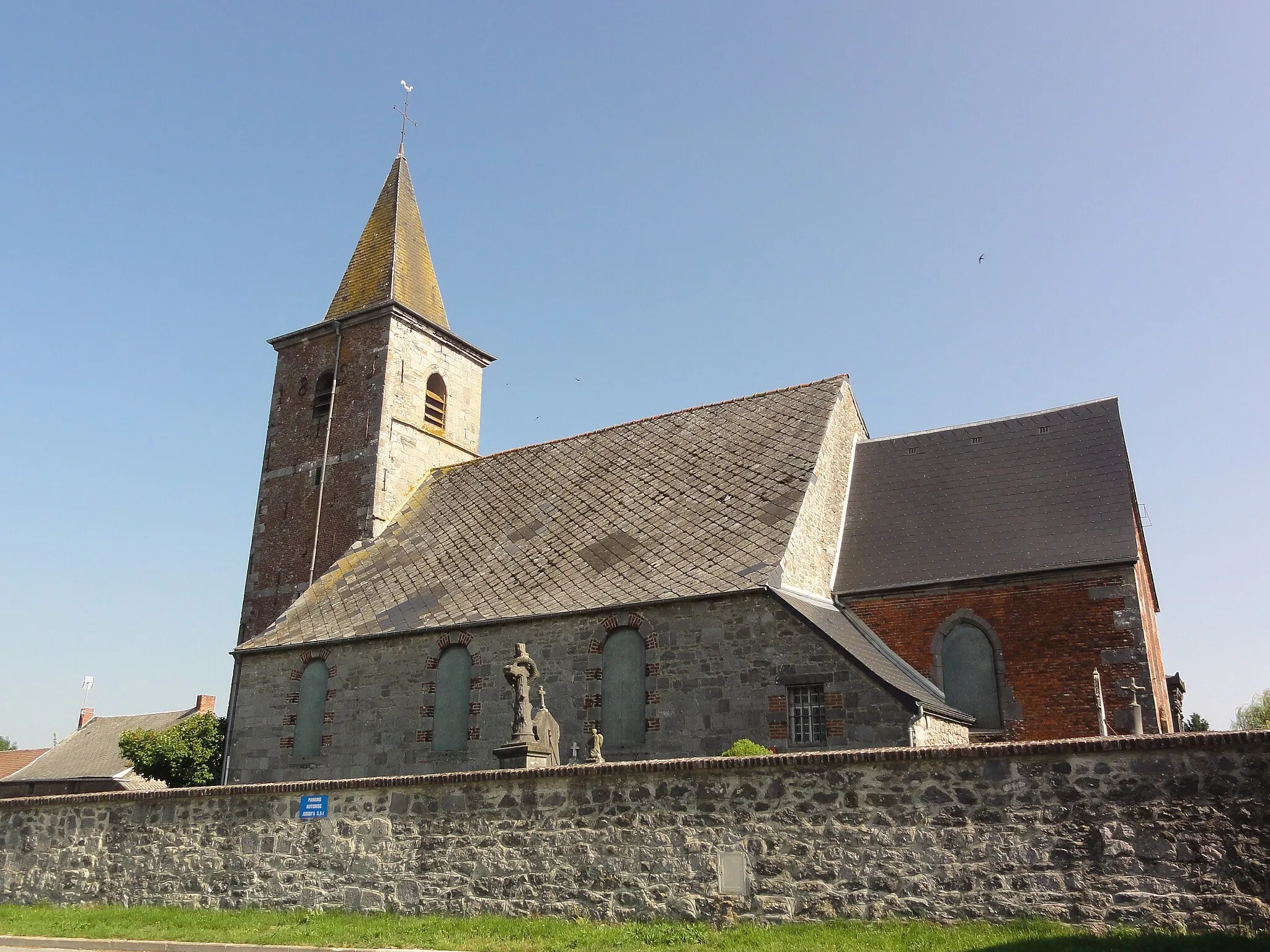Photo showing: Aibes (Nord, Fr) église