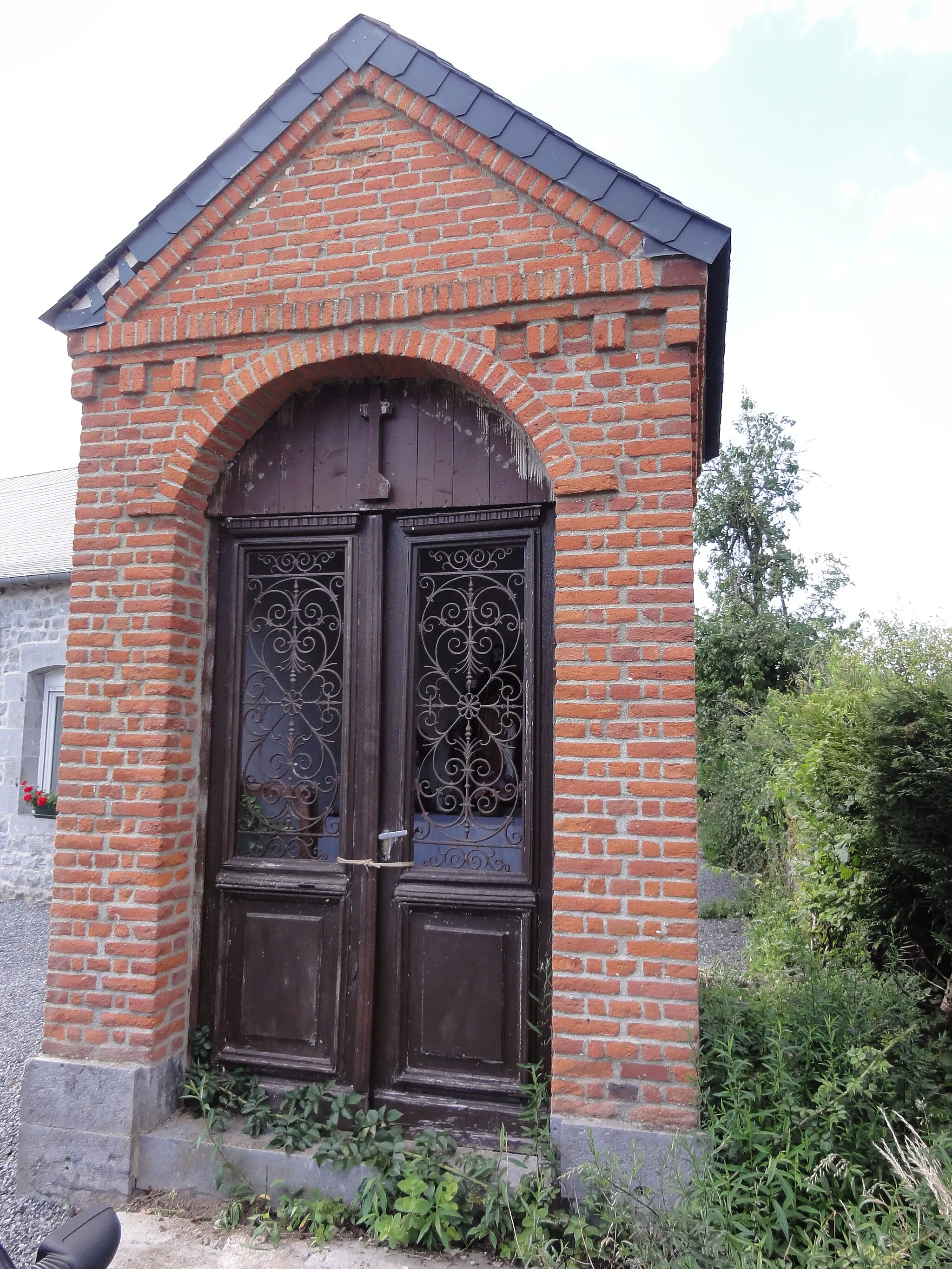 Photo showing: Marbaix (Nord, Fr) chapelle St.Roch 1847, D962