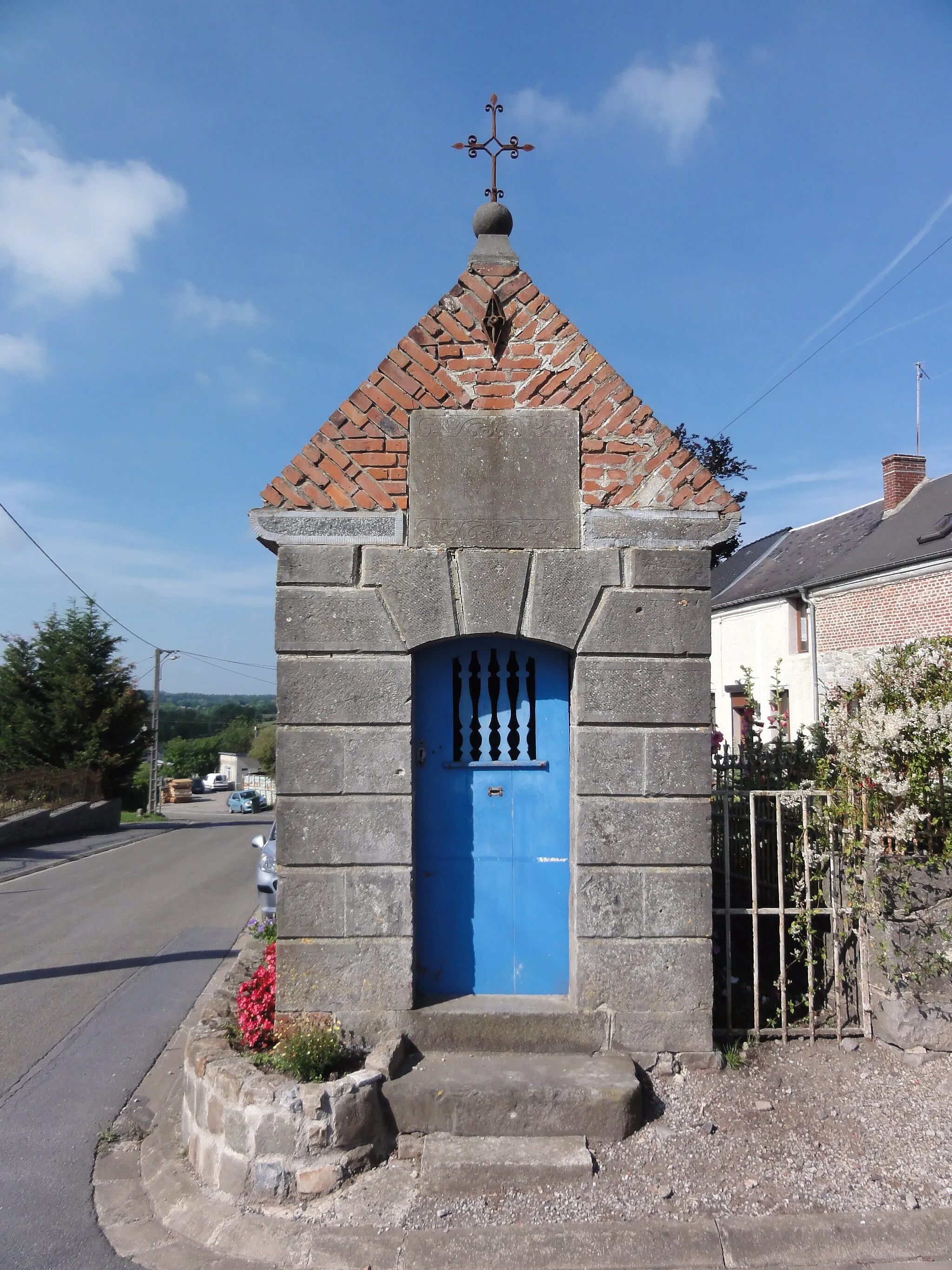 Photo showing: Saint-Hilaire-sur-Helpe (Nord, Fr) chapelle, rue principale