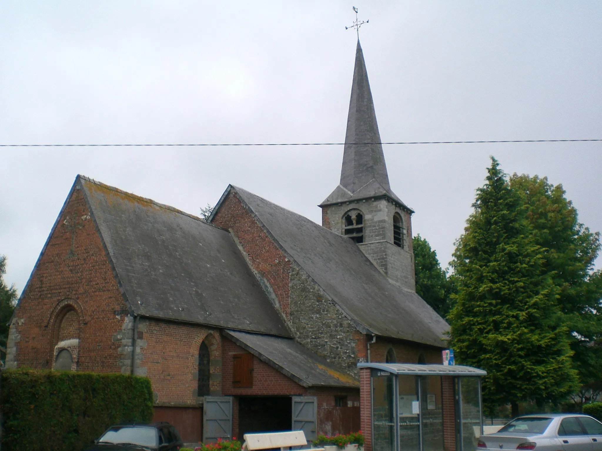 Photo showing: eglise de Petit-Fayt nord france