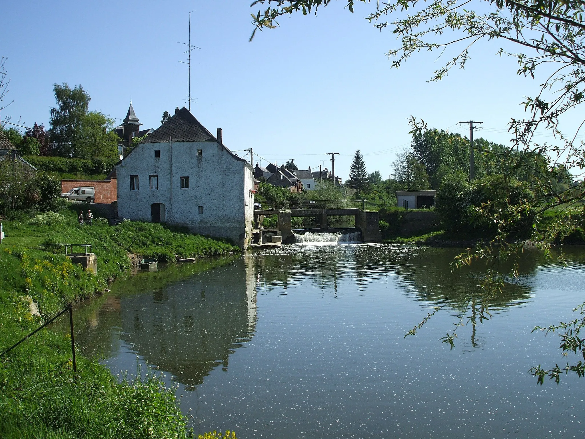Photo showing: Barrage de Cartignies Nord France