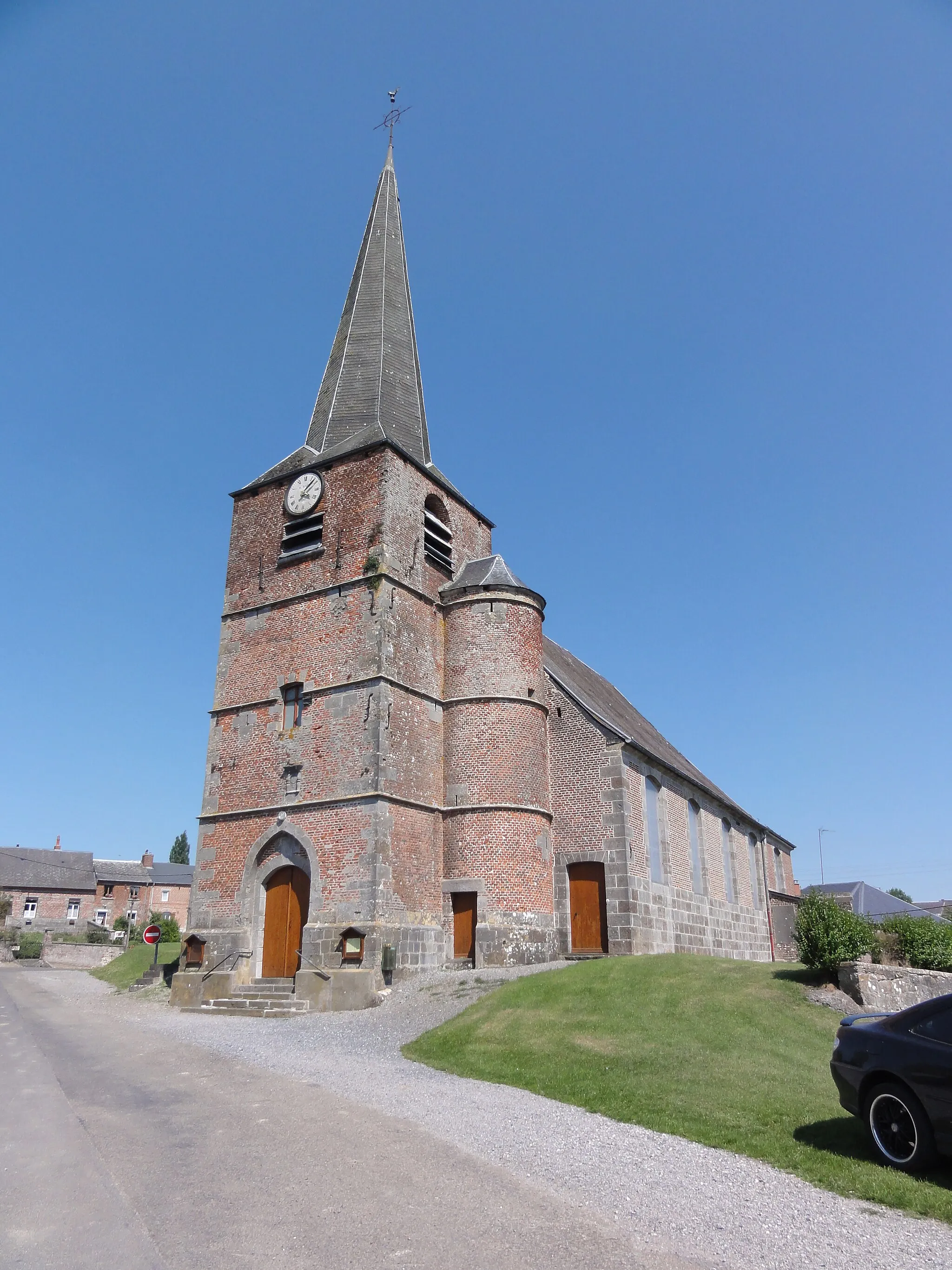Photo showing: Floyon (Nord, Fr) église