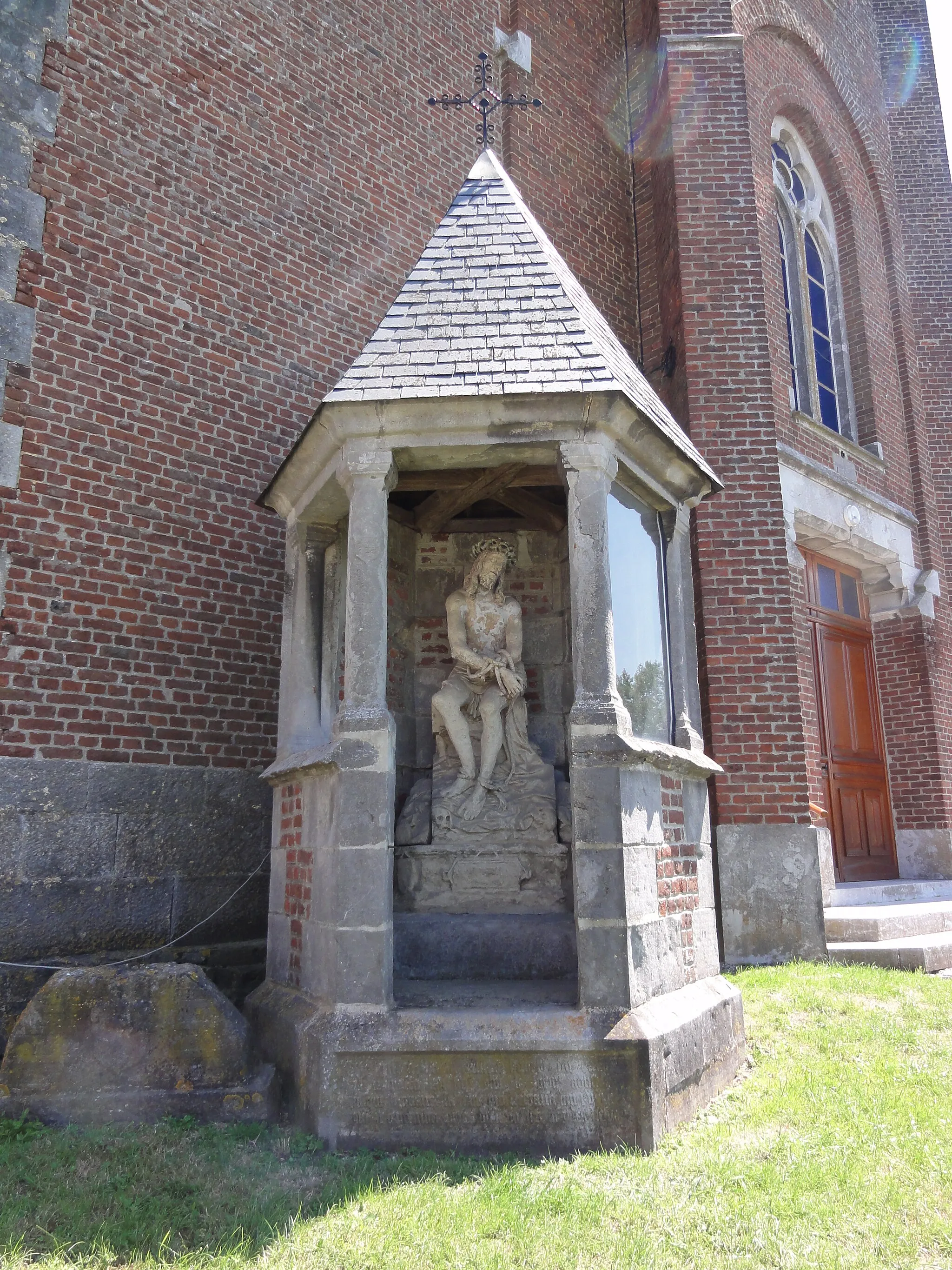 Photo showing: Sémeries (Nord, Fr) chapelle Christ aux liens