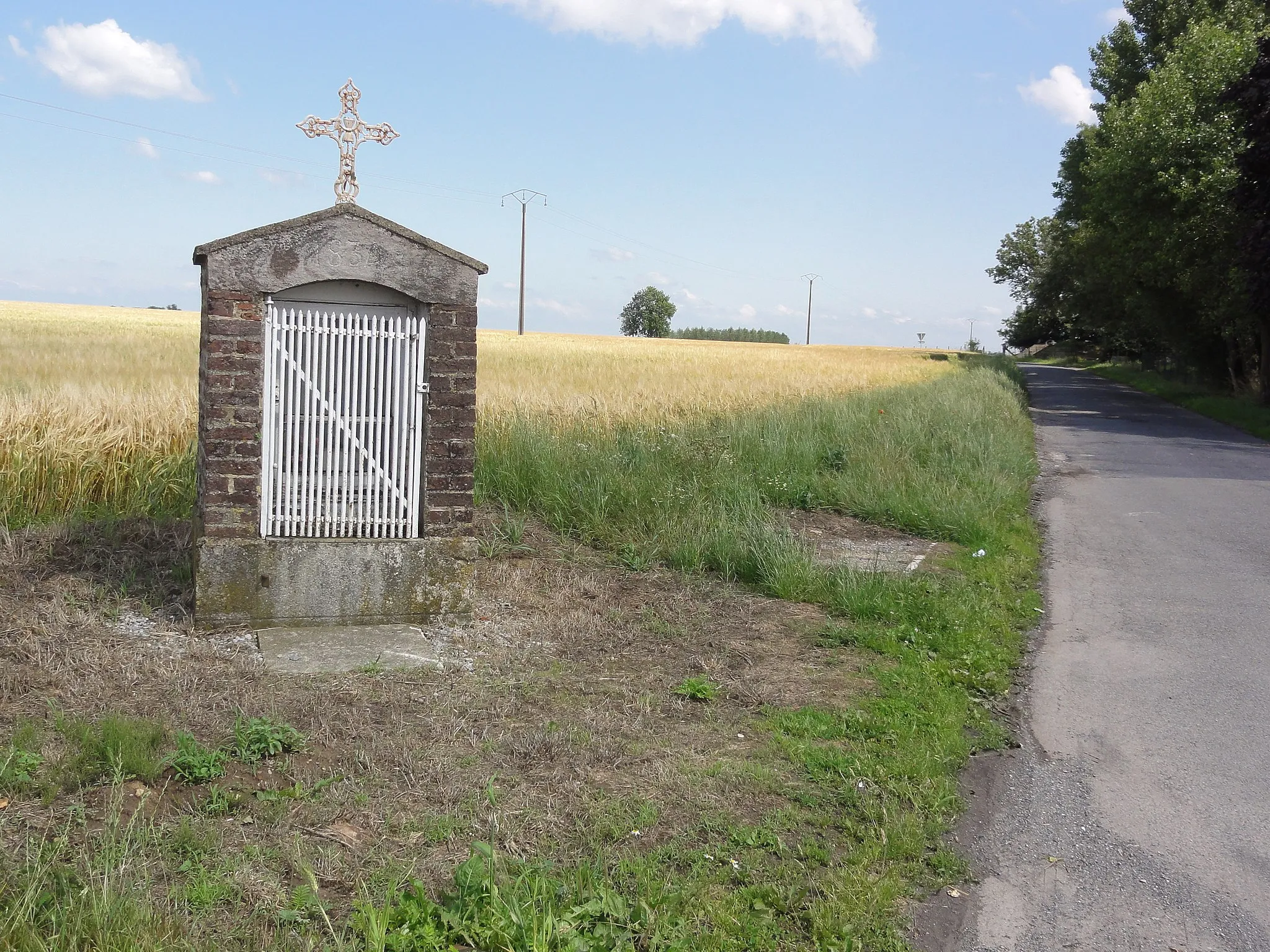 Photo showing: Haussy (Nord, Fr) chapelle C205.