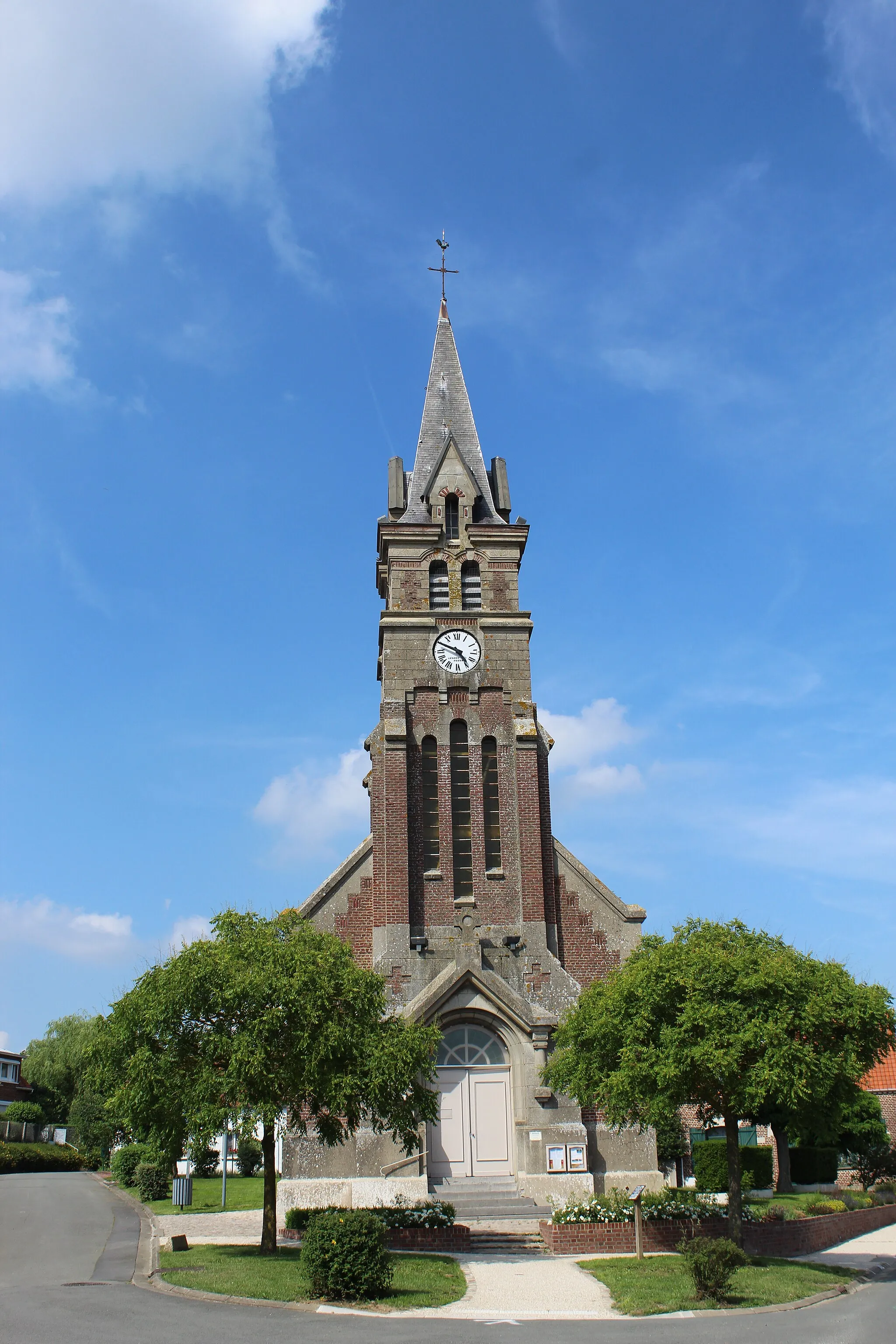 Photo showing: L'église.