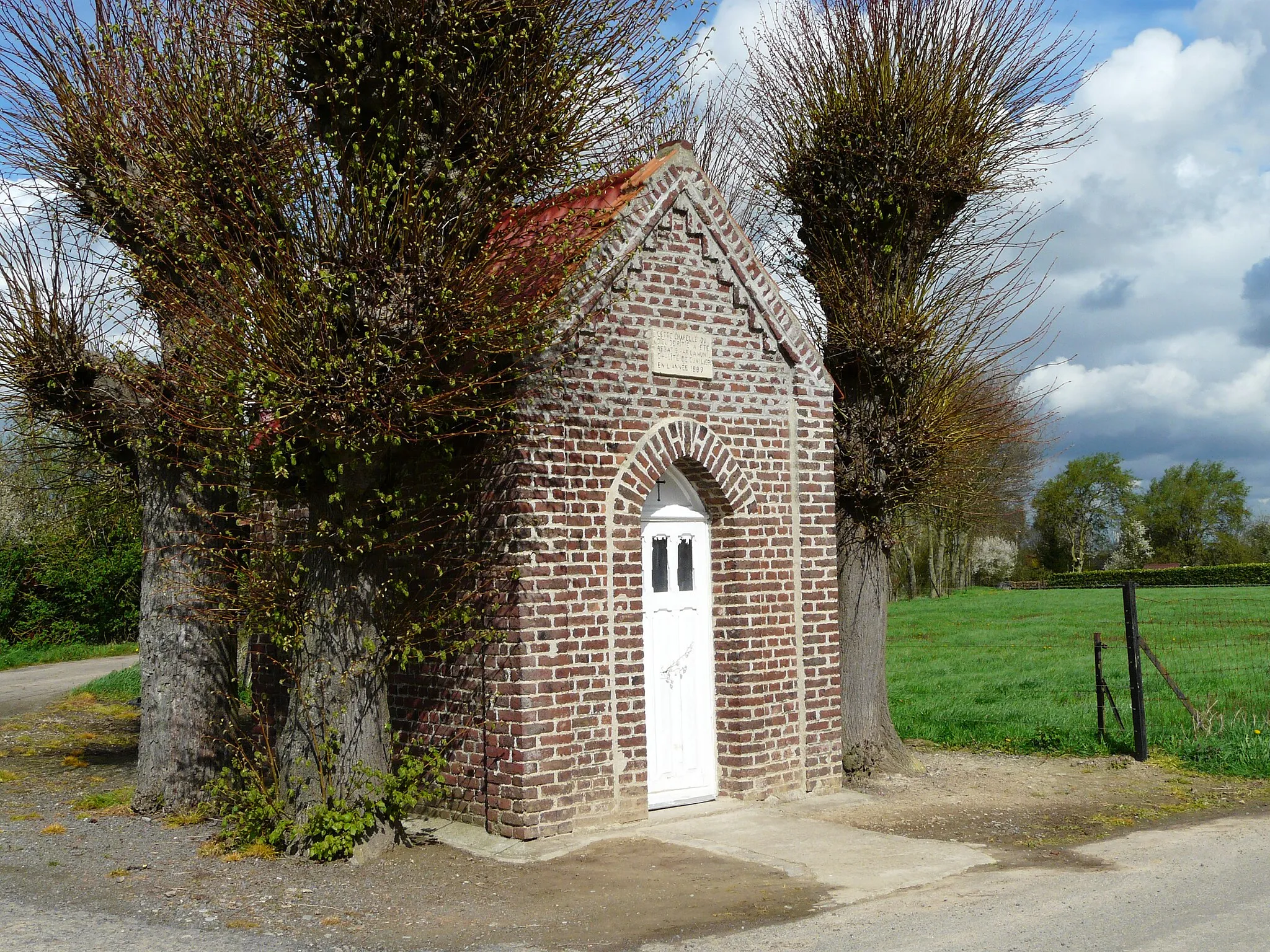 Photo showing: La chapelle du Dieu de Pitié, Cuvillers (Nord)