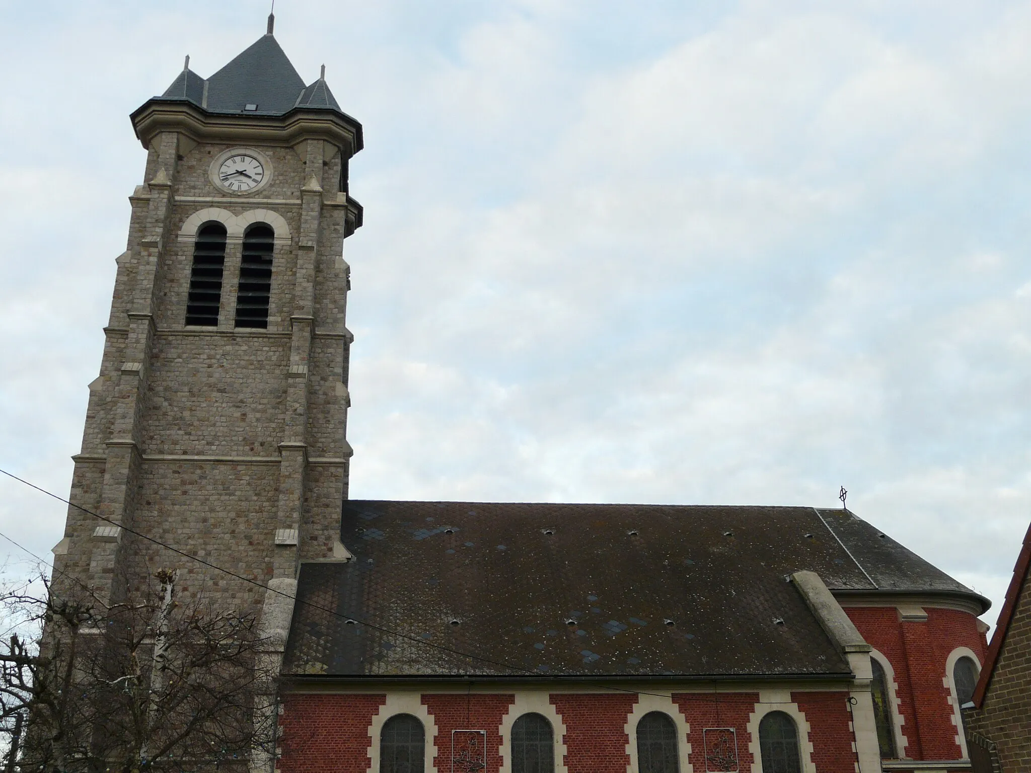 Photo showing: L'église de Fressies (Nord)