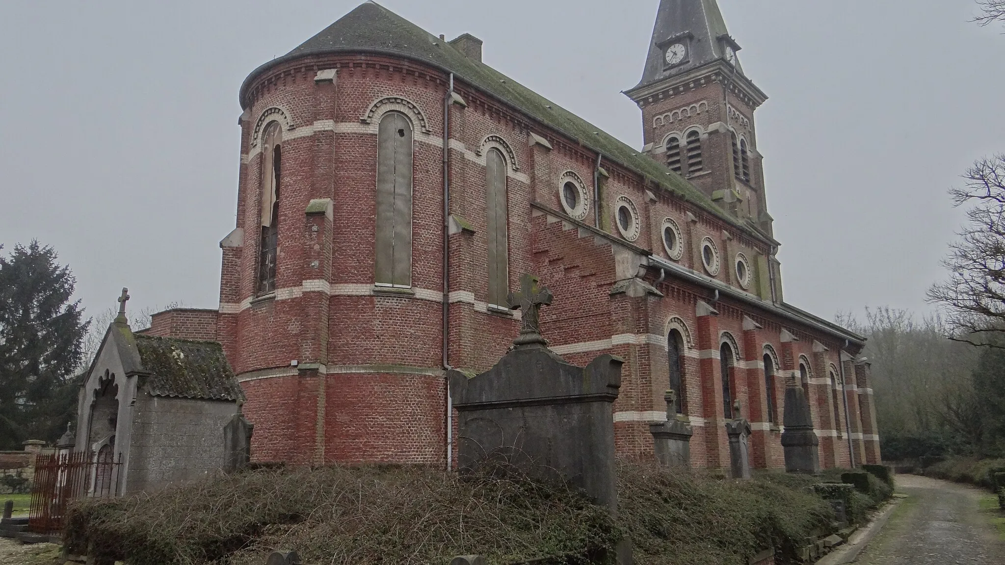 Photo showing: Lécluse - l'église