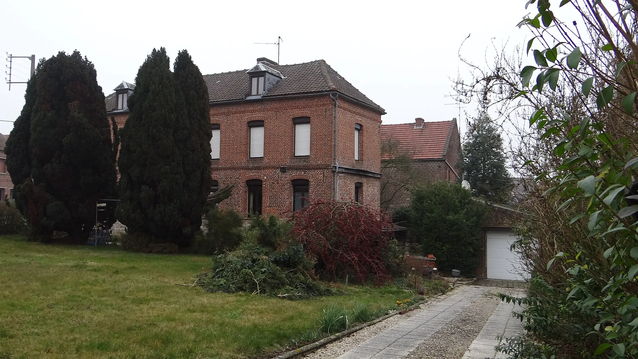 Photo showing: Lécluse (12) - Maison de Elisa Moncomble-Dujardin où Paul verlaine séjourna