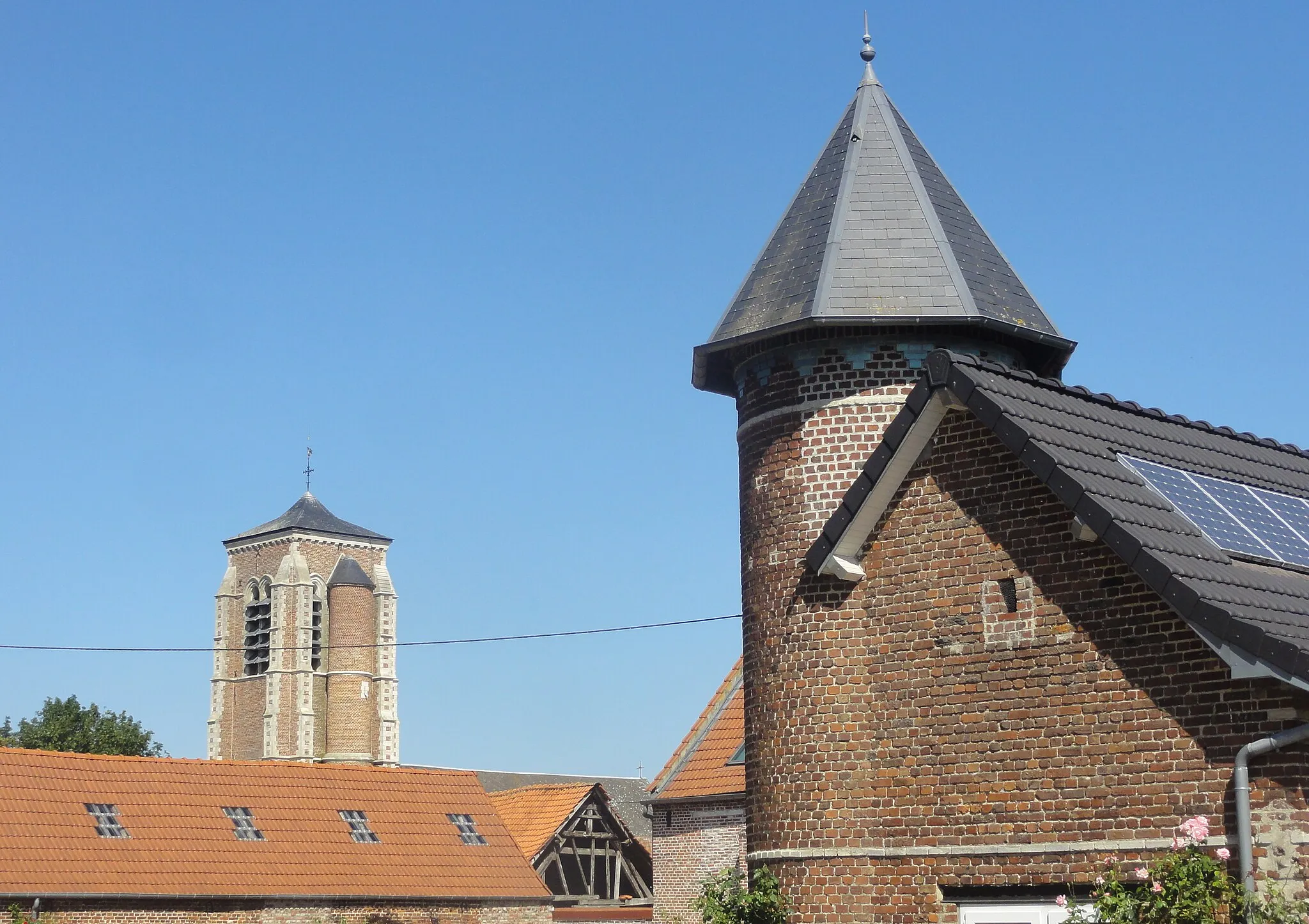 Photo showing: Depicted place: Église Saint-Sulpice de Marcq-en-Ostrevent