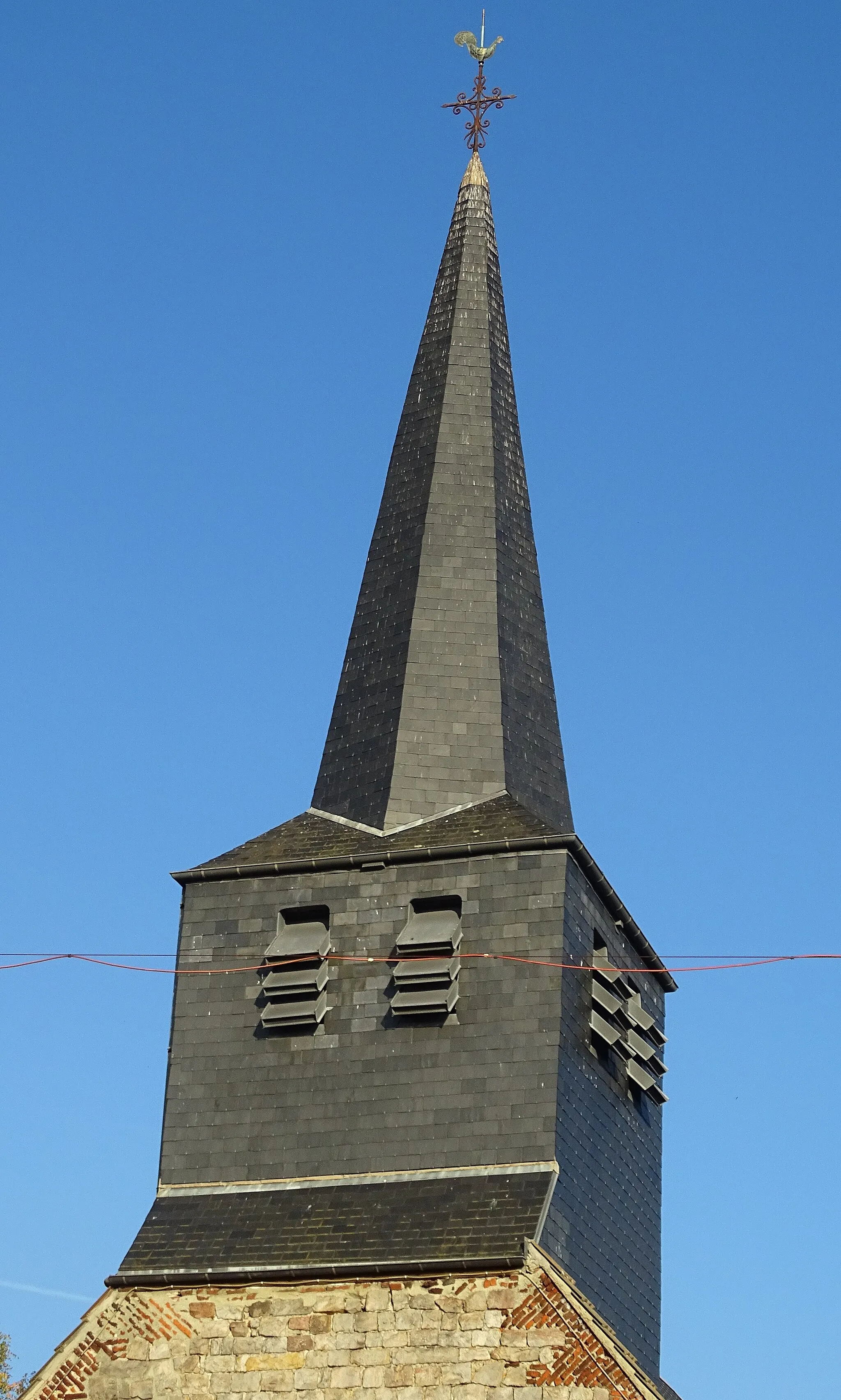 Photo showing: Depicted place: Église Saint-Samson de Bruille-lez-Marchiennes (Bruille-lez-Marchiennes)