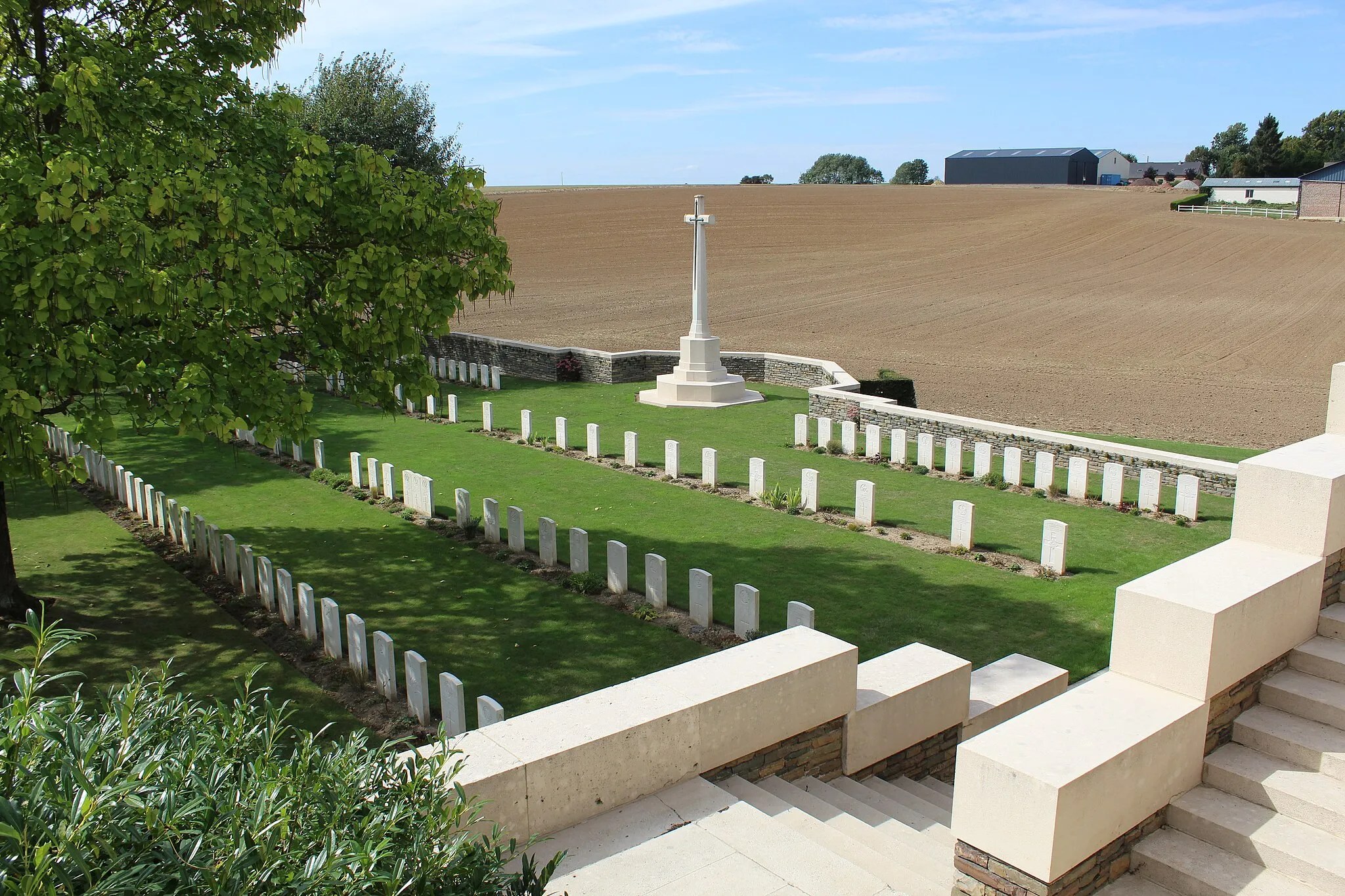 Photo showing: Le cimetière de Louverval