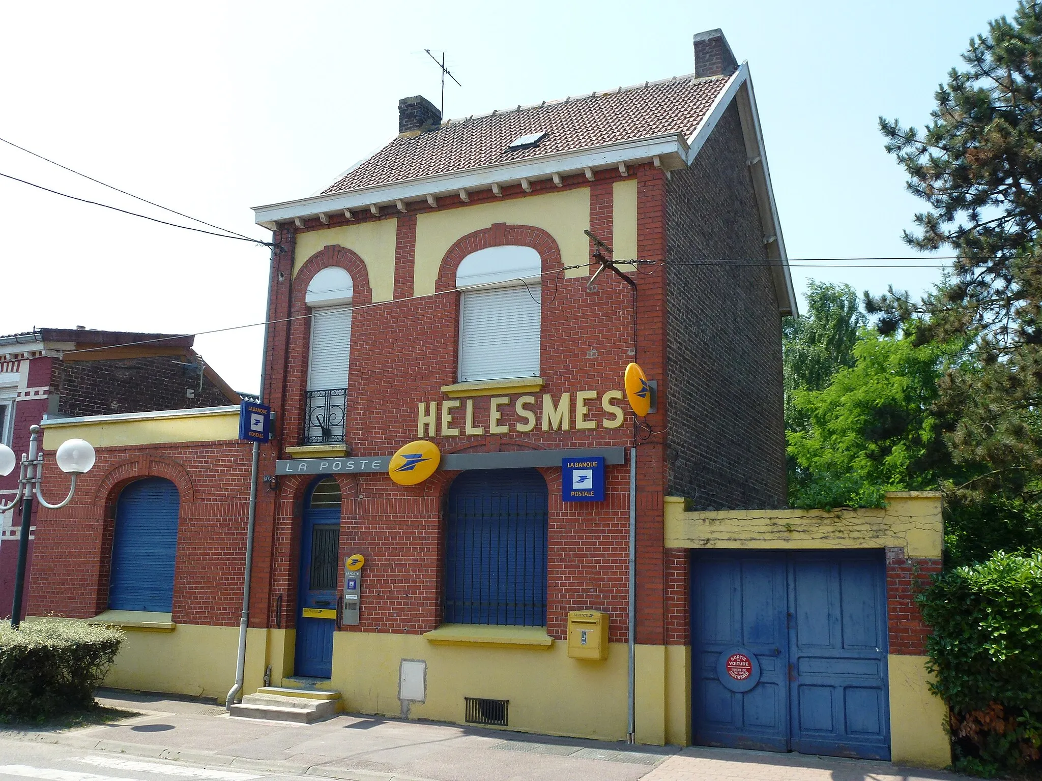 Photo showing: Hélesmes (Nord, Fr) bureau de Poste