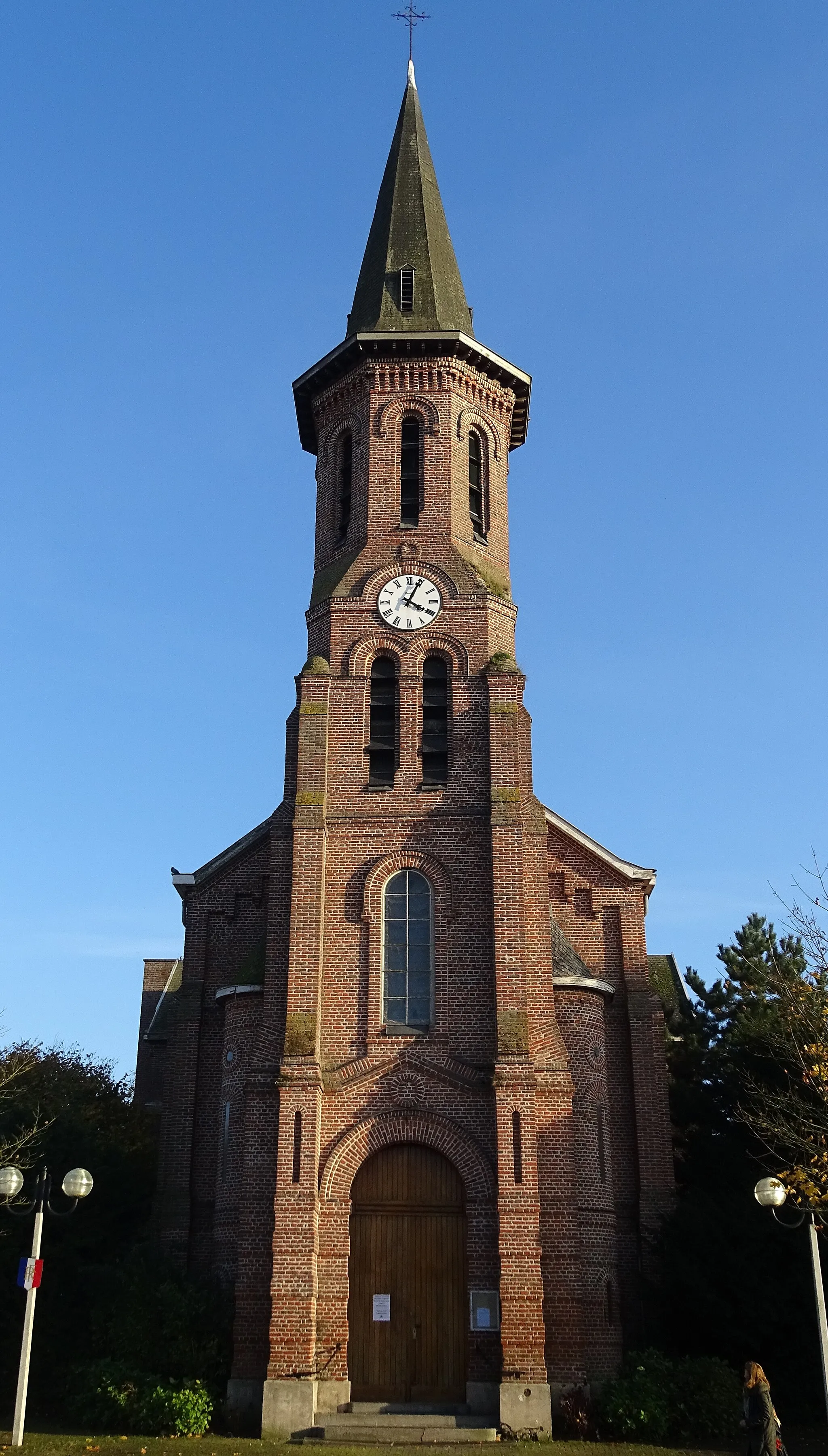 Photo showing: Depicted place: Église Saint-Amand de Rieulay