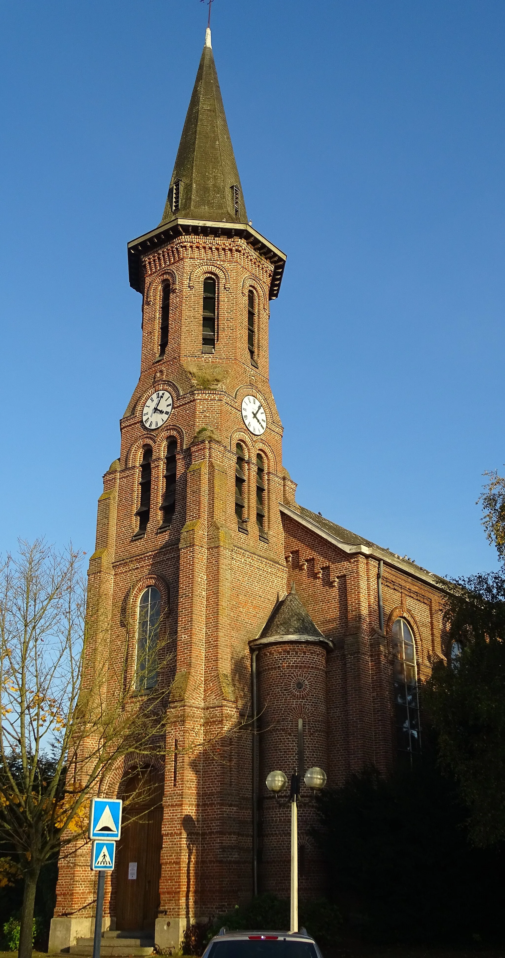 Photo showing: Depicted place: Église Saint-Amand de Rieulay