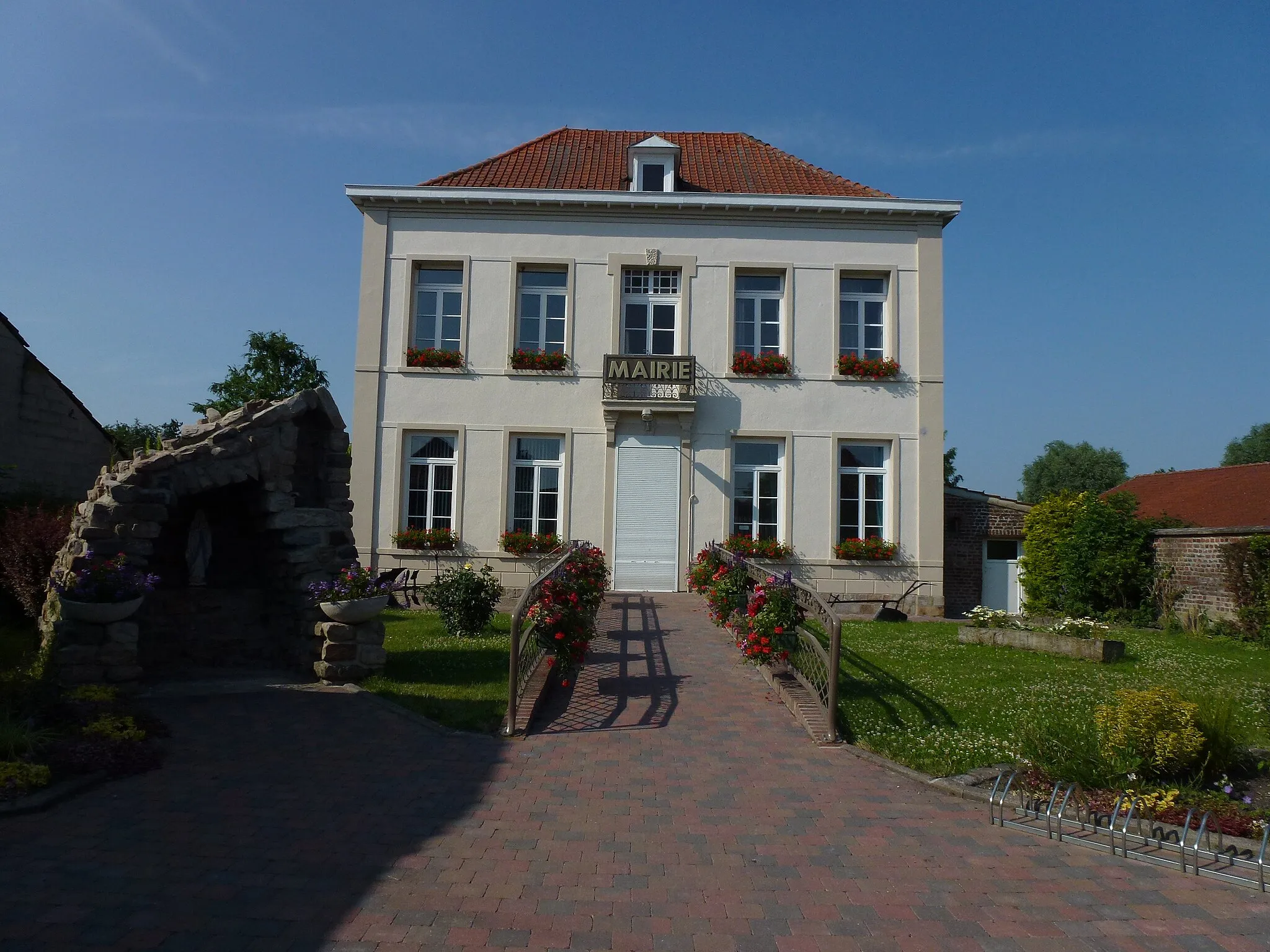 Photo showing: Warlaing (Nord, Fr) mairie
