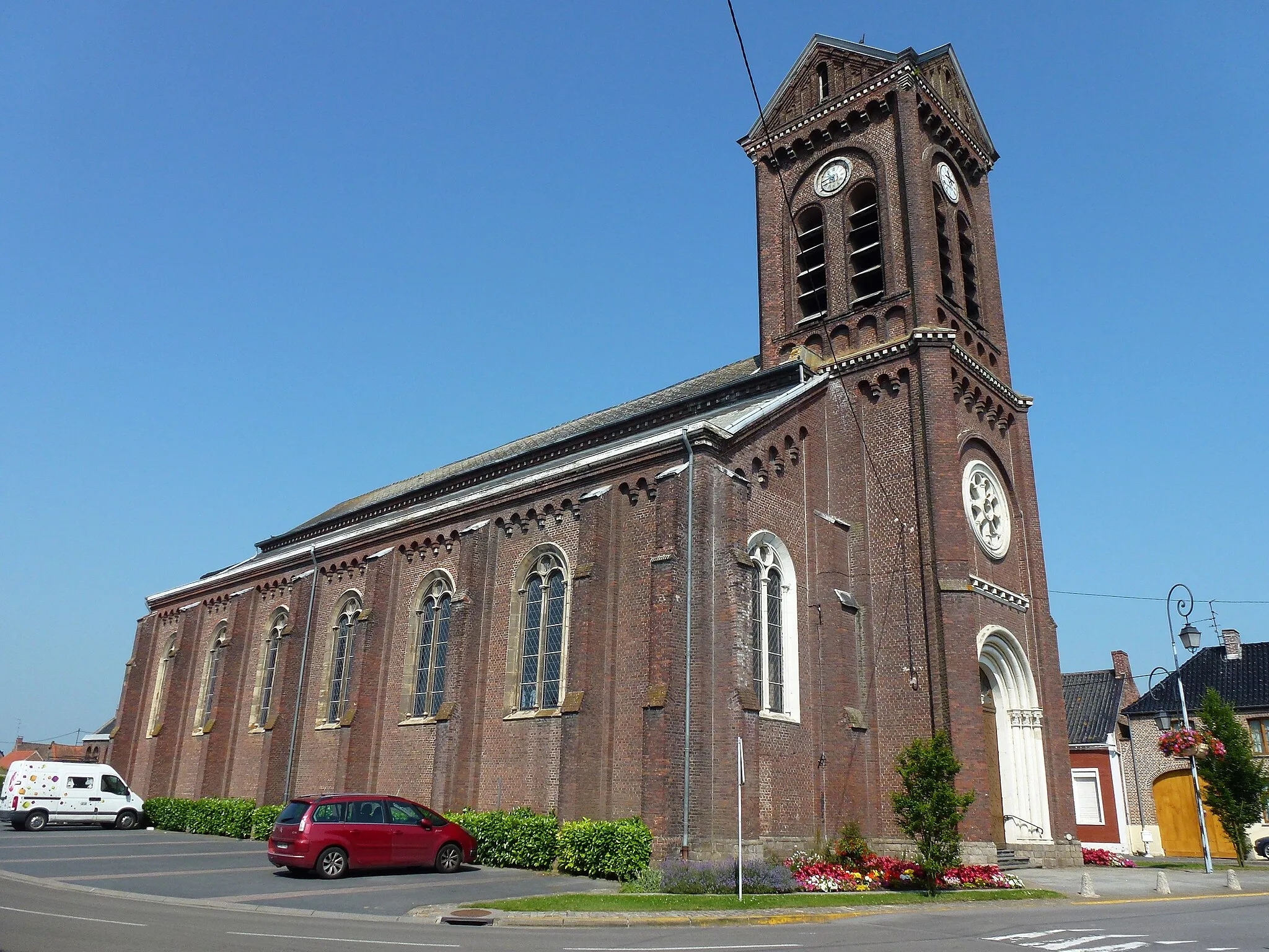 Photo showing: Brillon (Nord, Fr) église