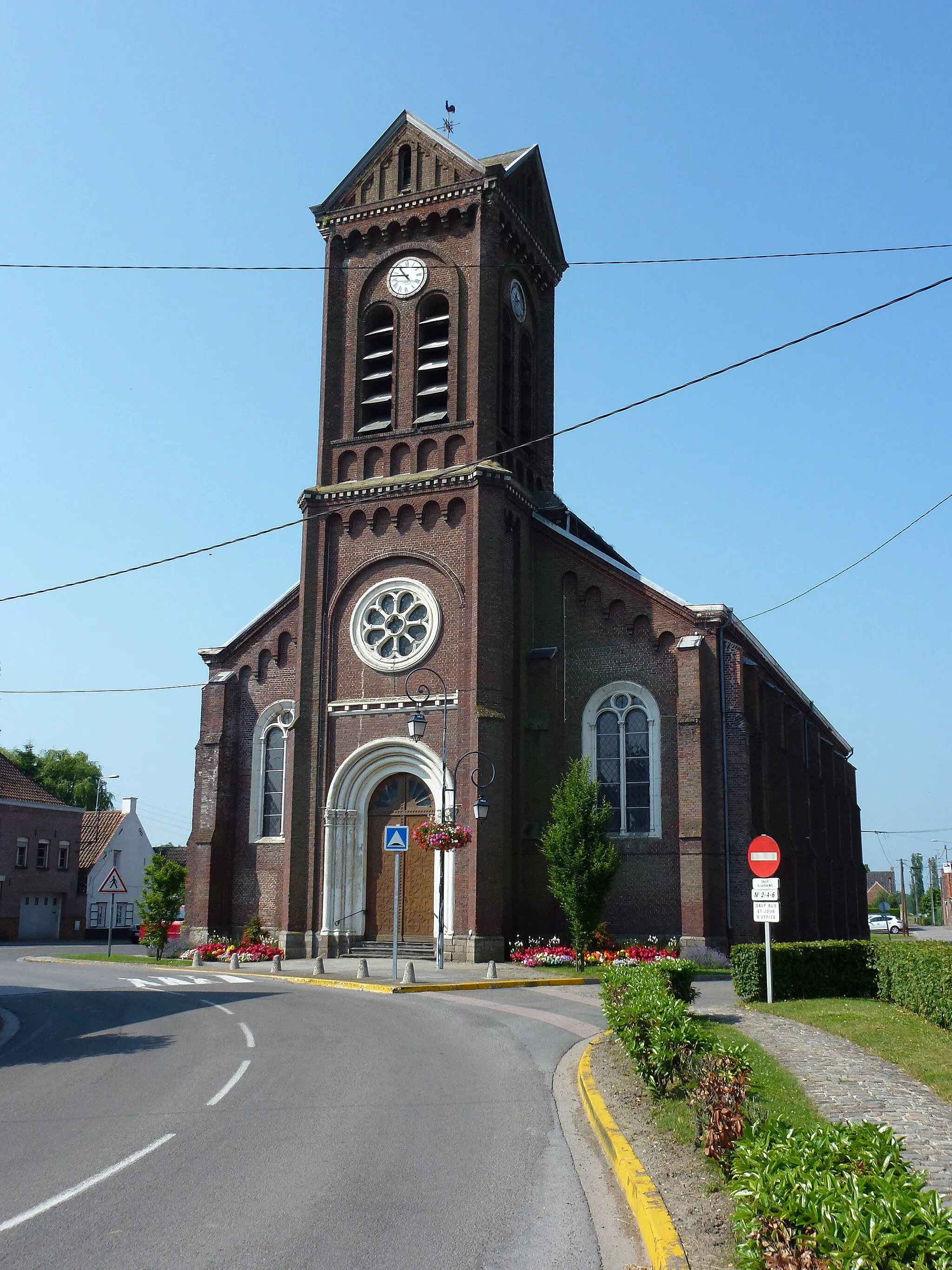 Photo showing: Brillon (Nord, Fr) église