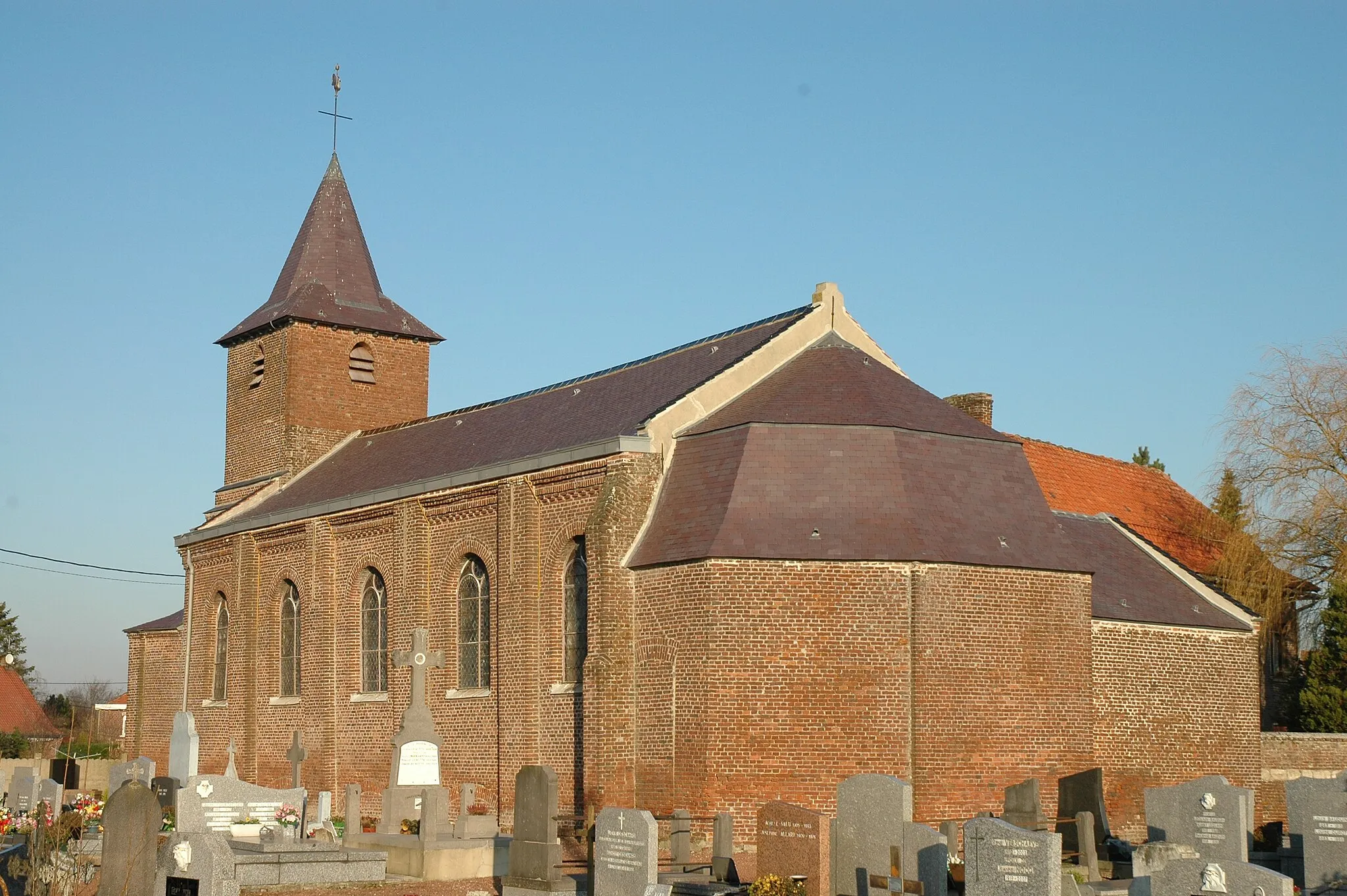 Photo showing: Eglise Saint Quentin d'Herrin