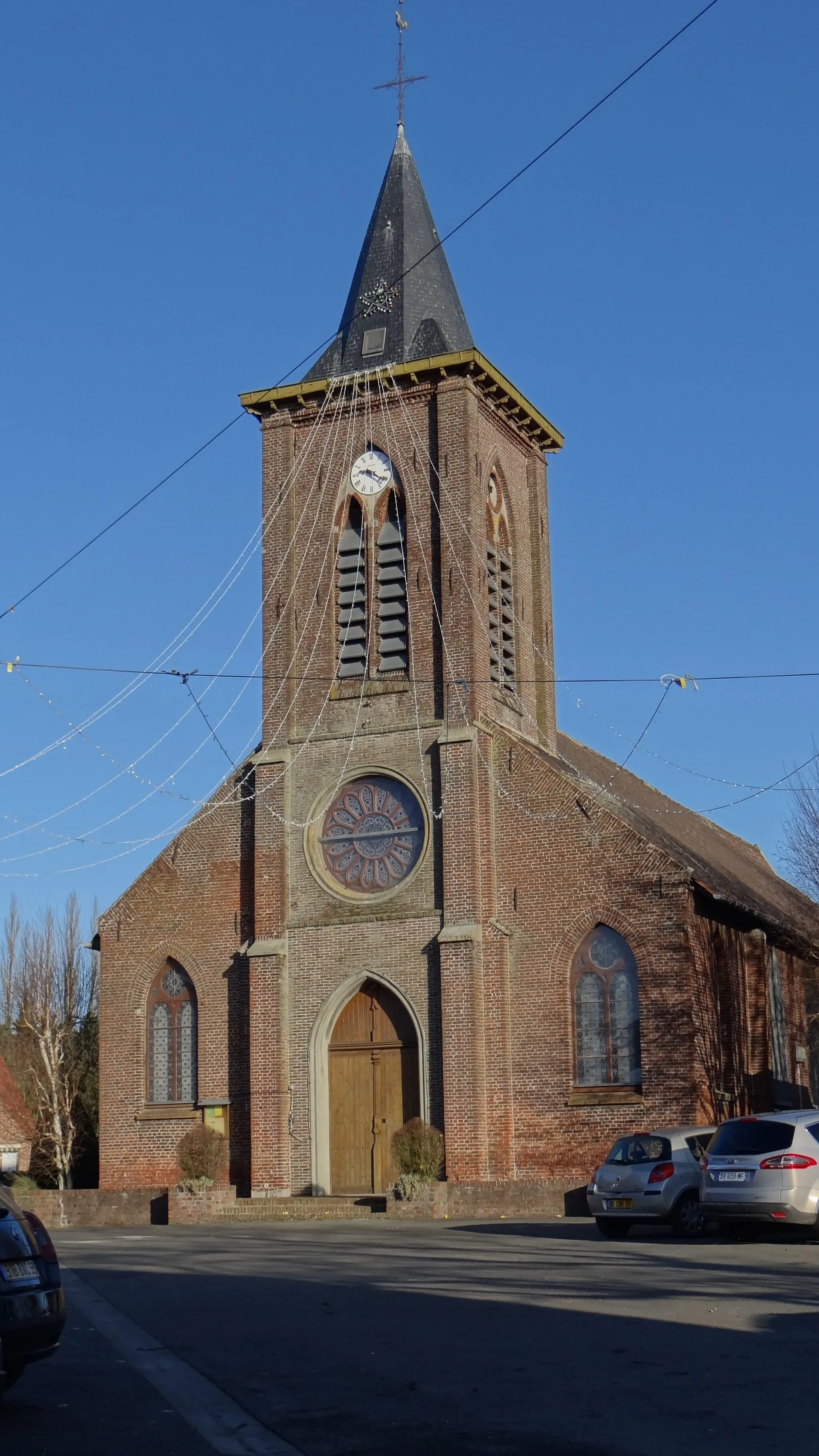 Photo showing: Bachy Eglise, Nord, Nord-Pas-de-Calais, France.