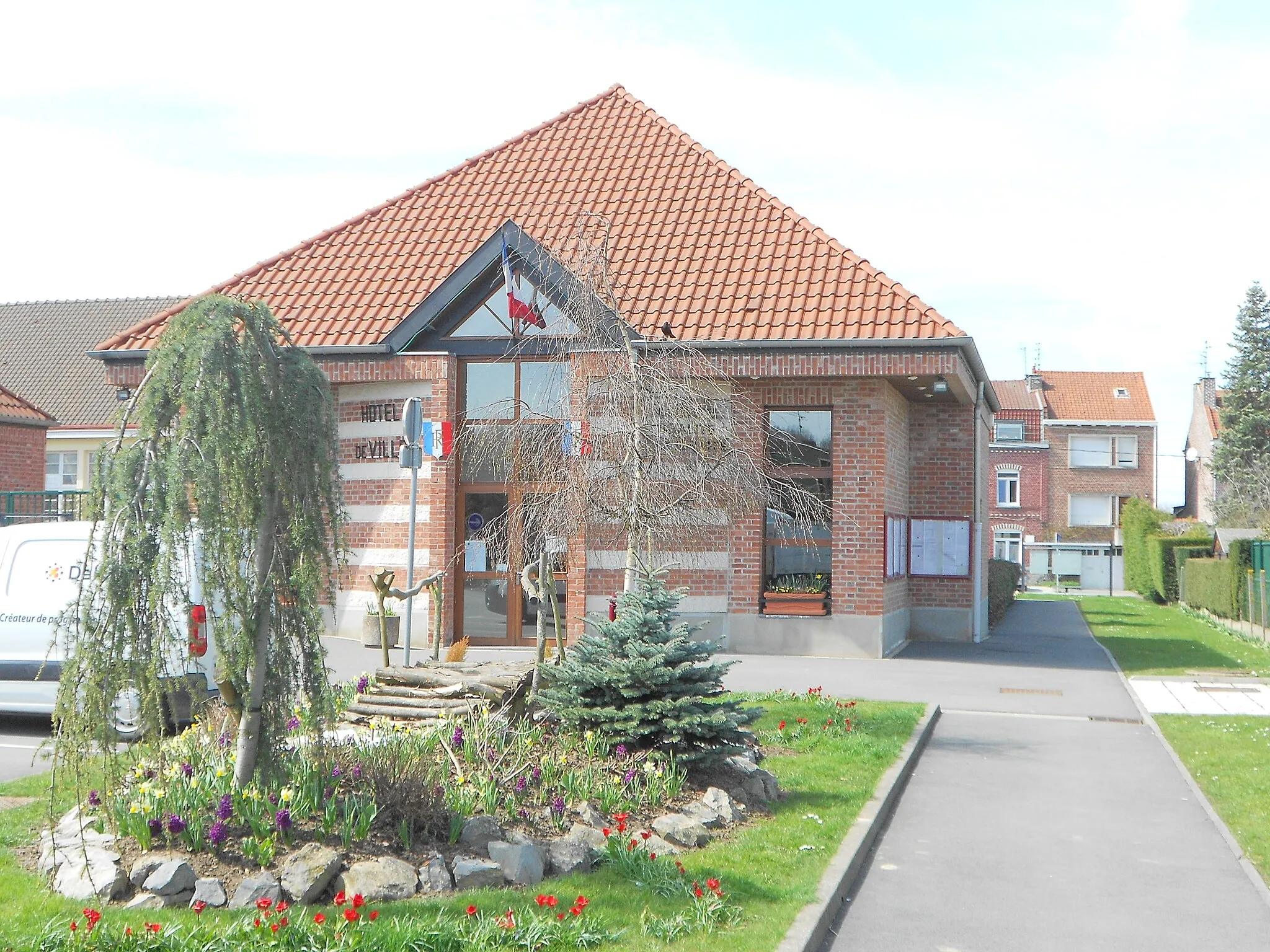 Photo showing: Mairie de Tressin (Nord, 59)