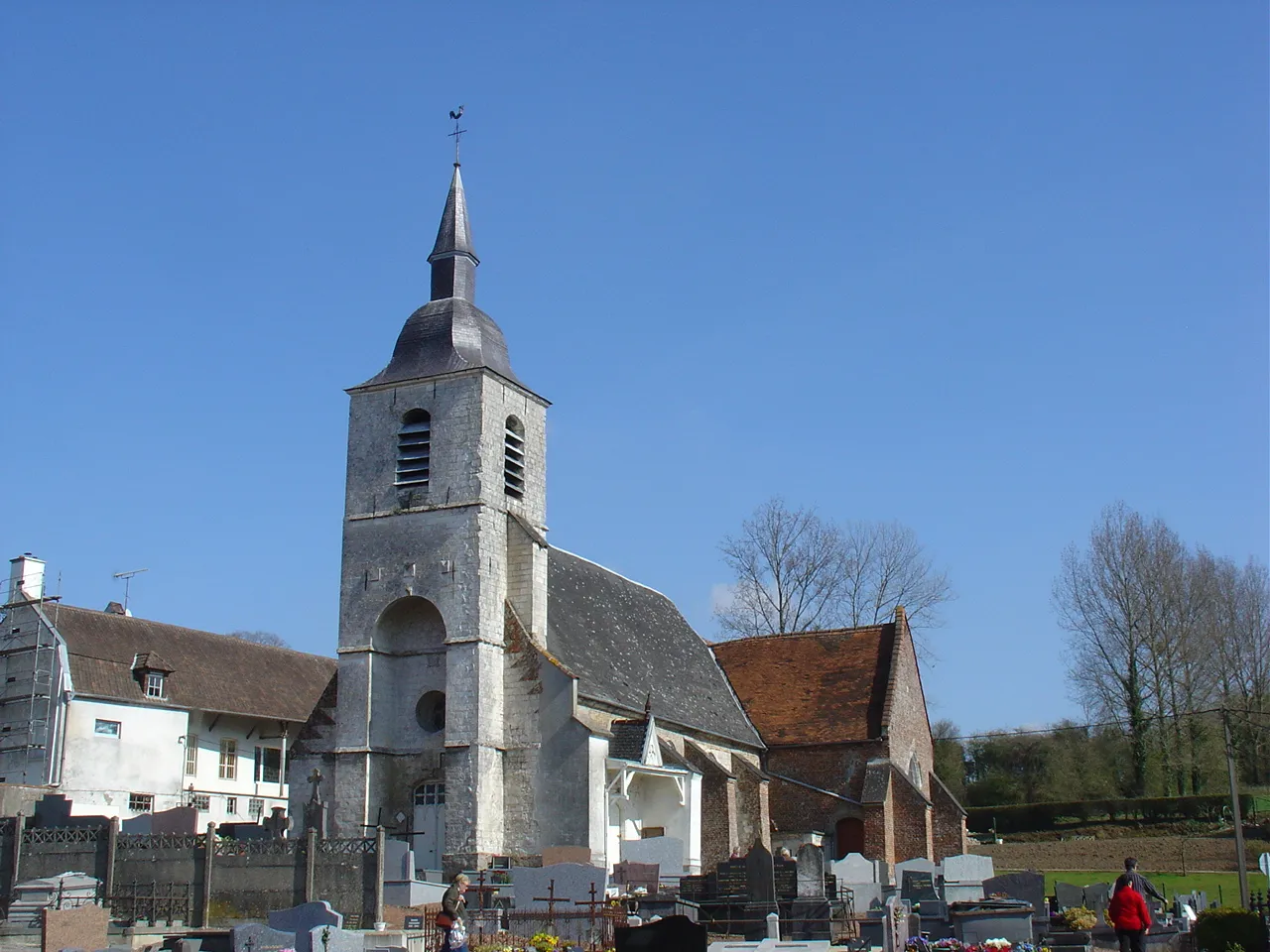 Photo showing: Église de Marconne