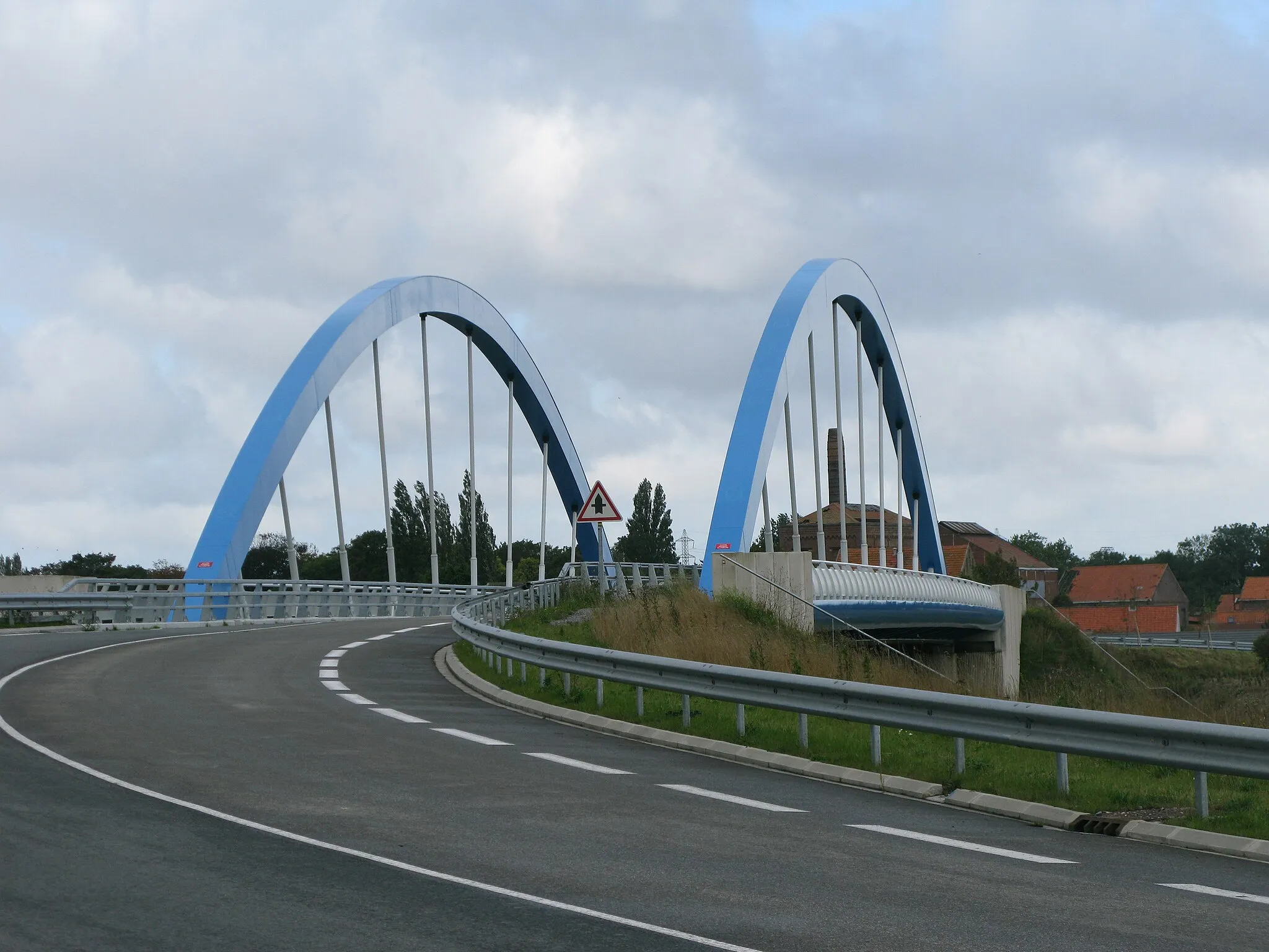 Photo showing: Nouveau pont de Coppenaxfort, inauguré en 2009.