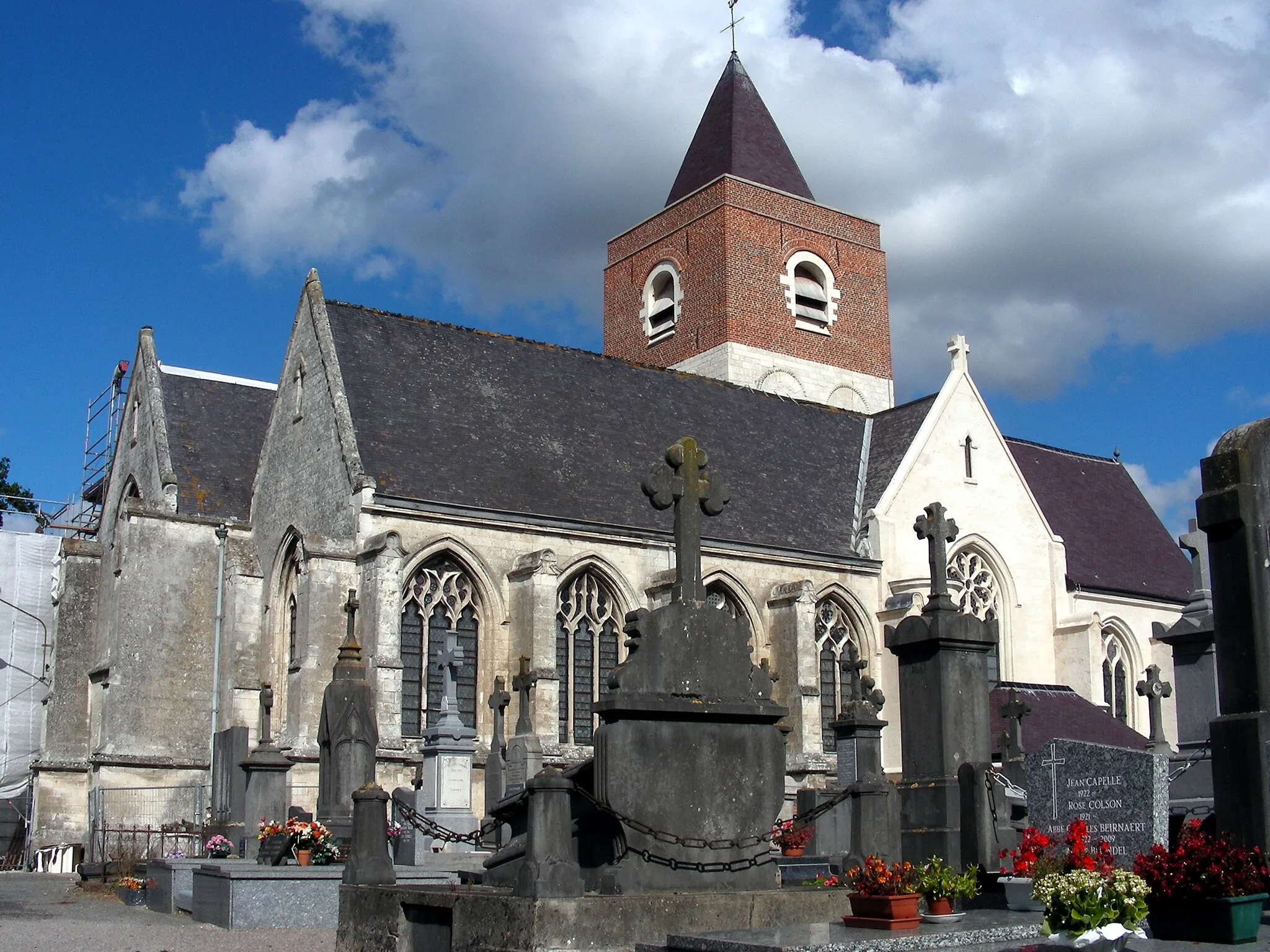 Photo showing: Église Saint-Vincent de Haverskerque