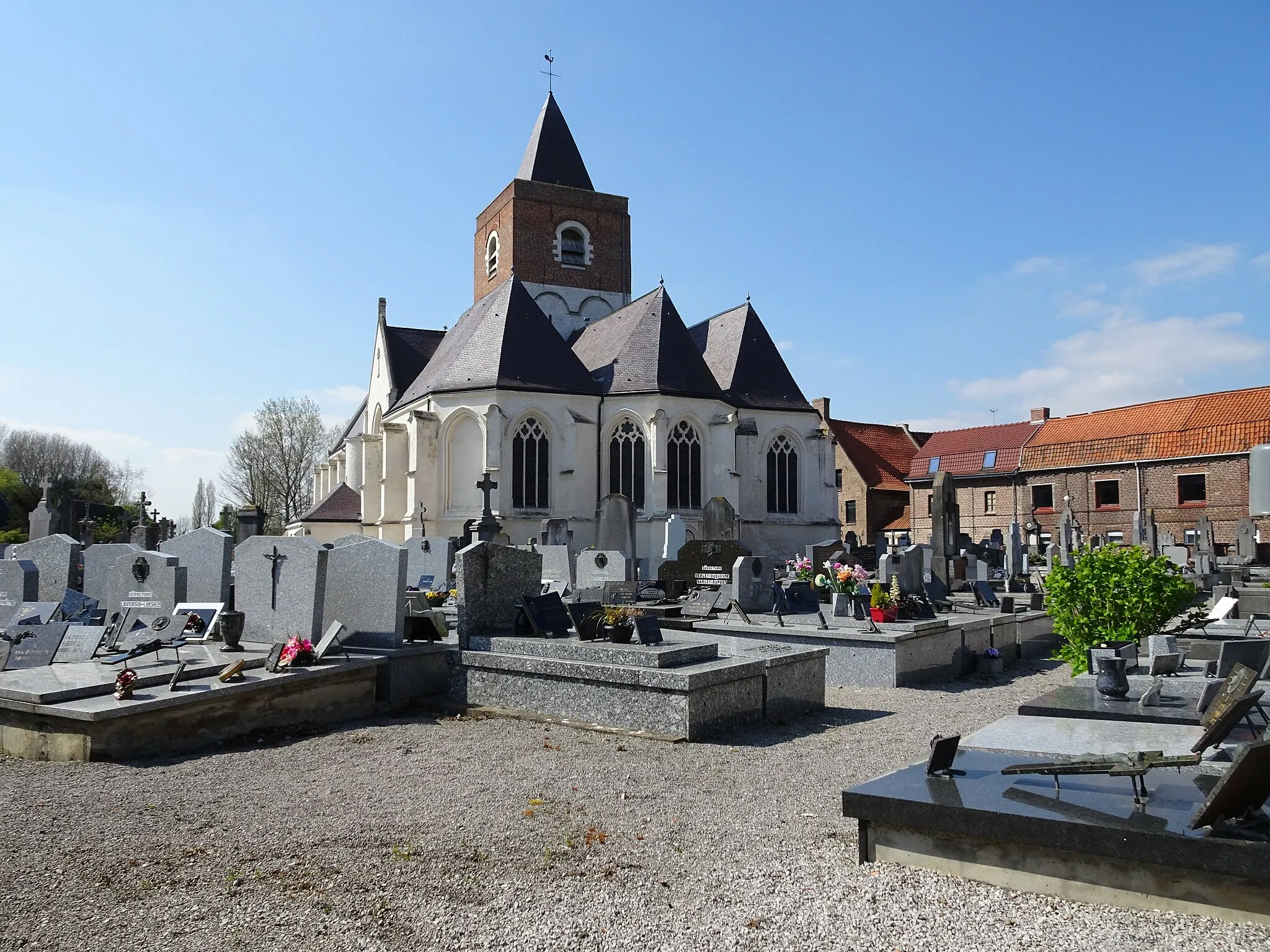 Photo showing: Église Saint-Vincent Haverskerque.- Nord