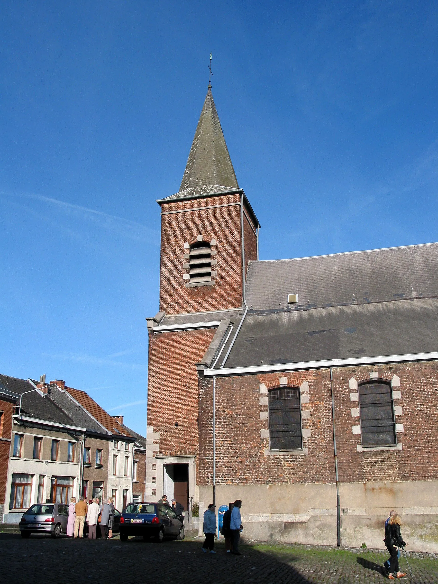 Photo showing: Chapelle-lez-Herlaimont (Belgium),the St. Germain church.