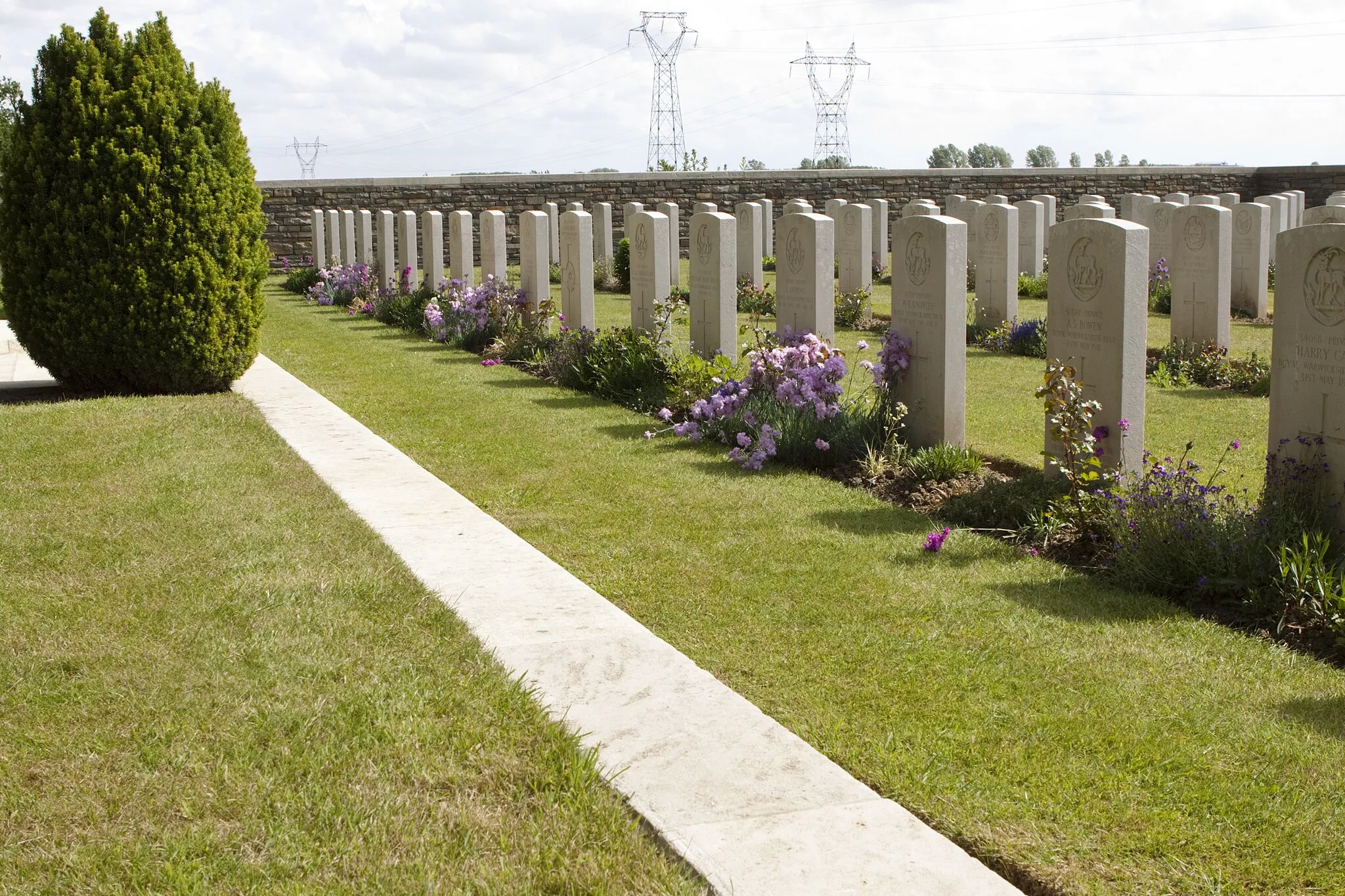 Photo showing: Thiennes British Cemetery