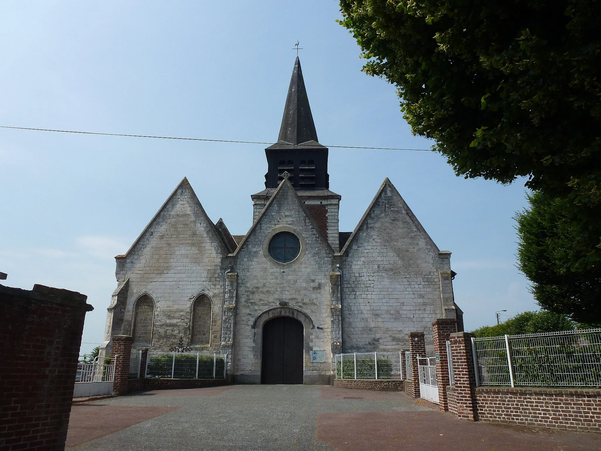 Photo showing: Boëseghem (Nord, Fr) église