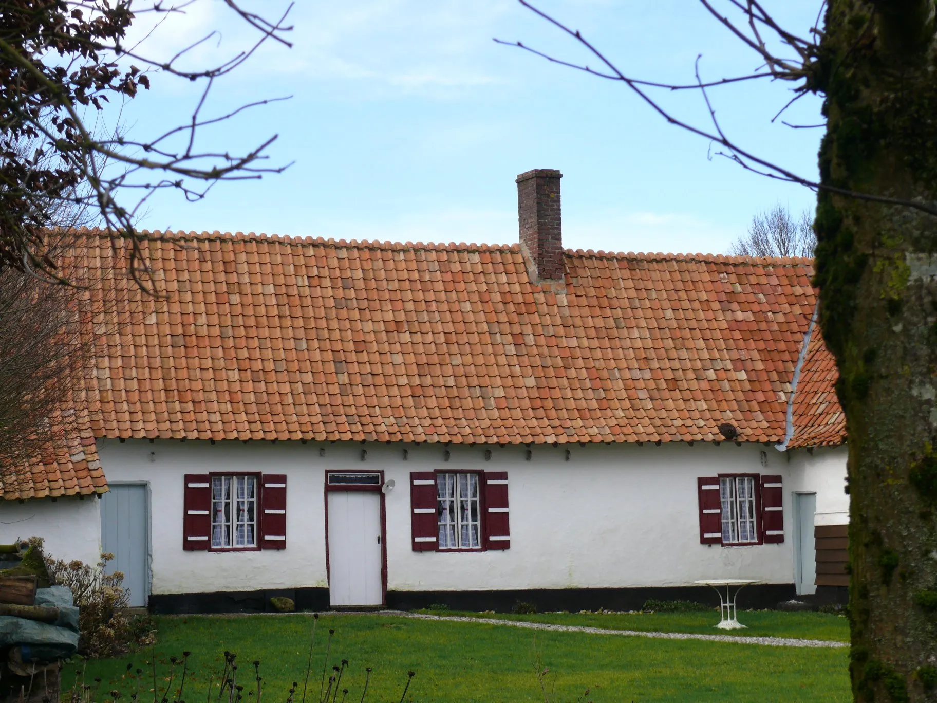 Photo showing: The farm de la Gaverie in Courset (Pas-de-Calais, Nord-Pas-de-Calais, France).