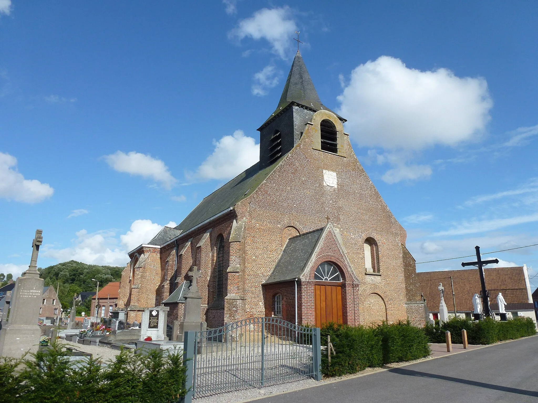 Photo showing: Ebblinghem (Nord, Fr) église