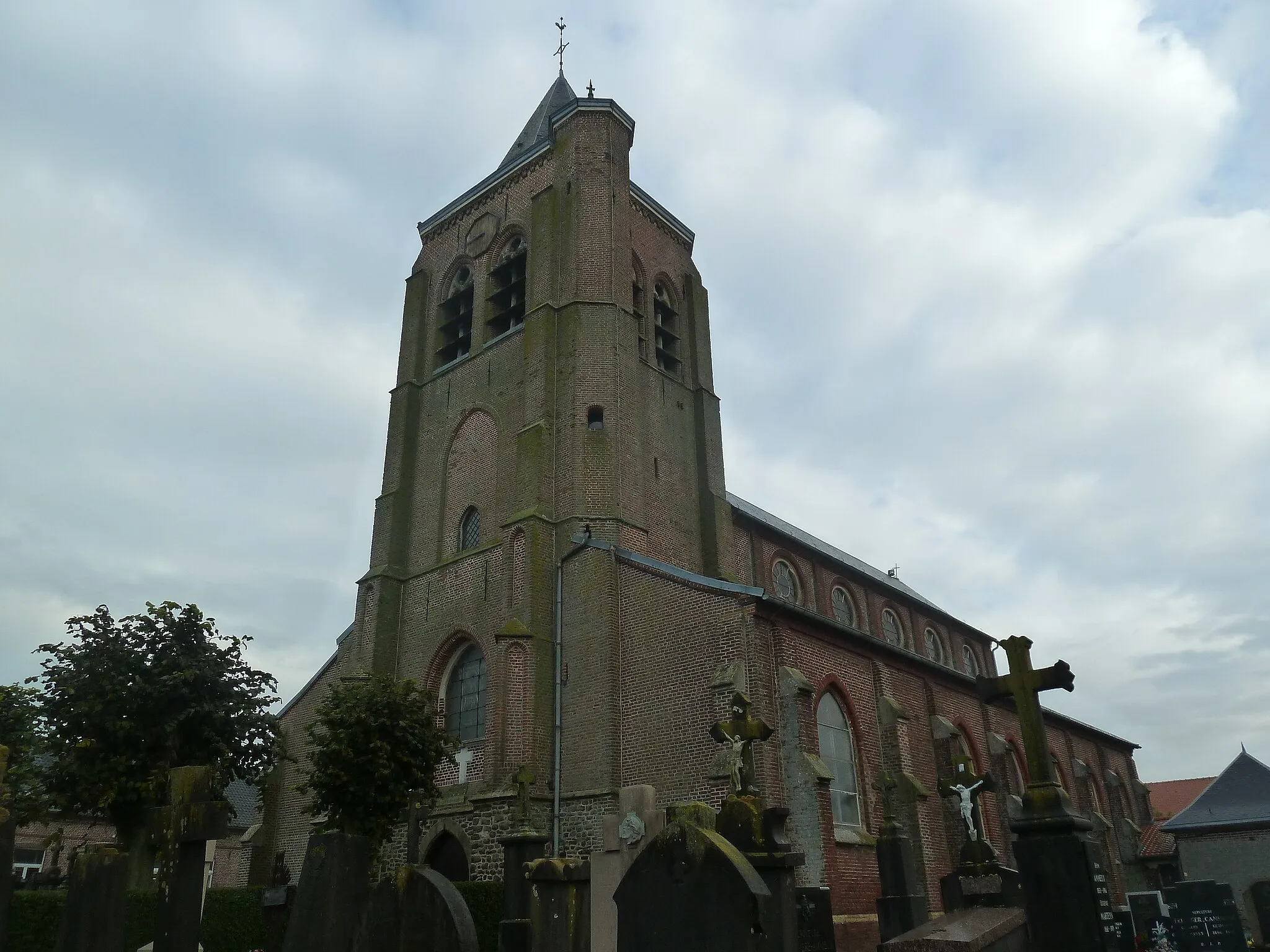 Photo showing: Sainte-Marie-Cappel (Nord, Fr) église