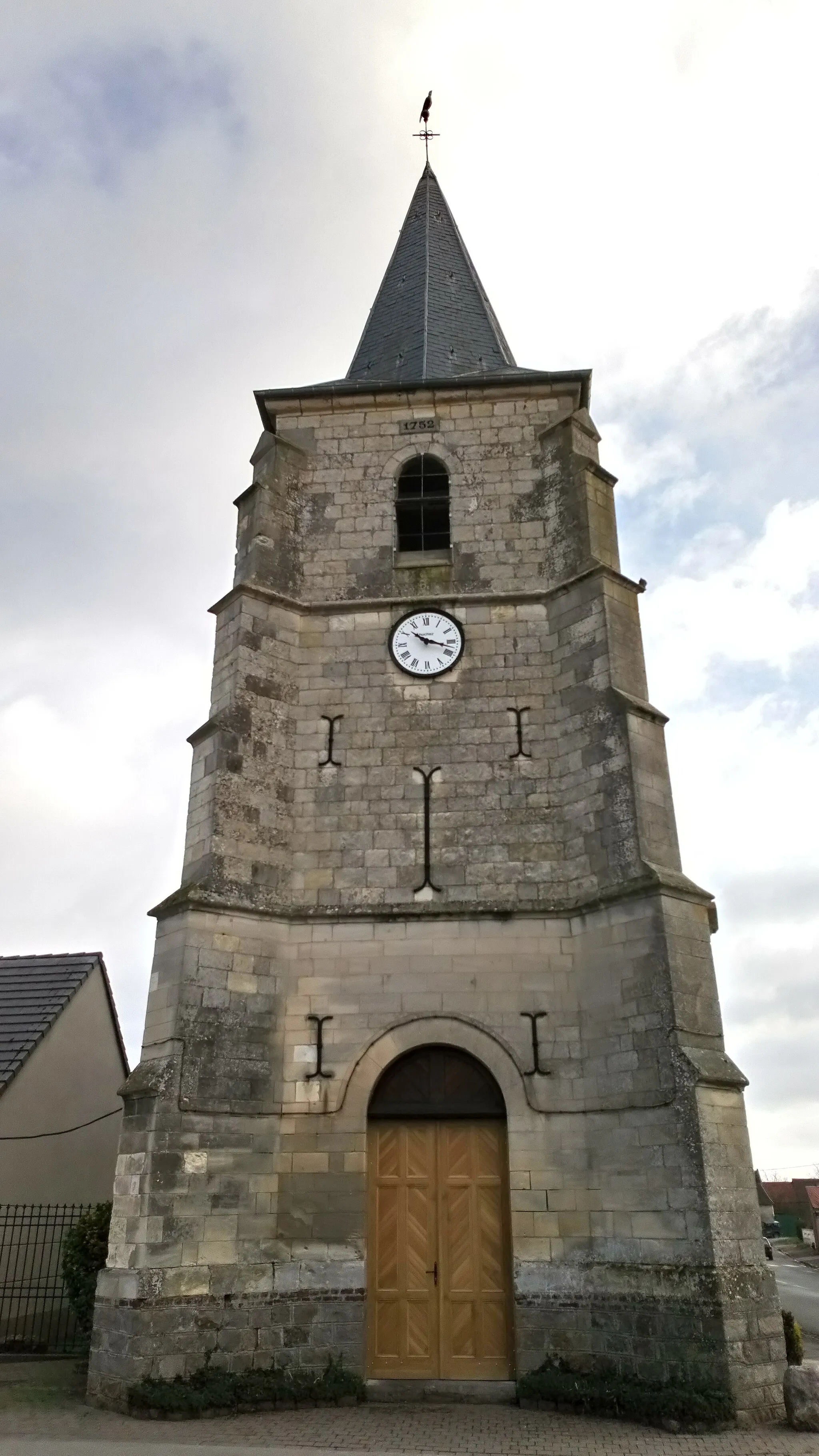 Photo showing: Église de Méricourt-l'Abbé 2