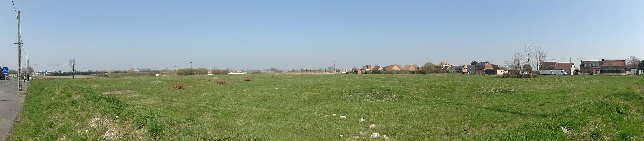 Photo showing: Cités de la fosse n° 3 de la Compagnie des mines de Béthune, Vermelles et Mazingarbe, Pas-de-Calais, Nord-Pas-de-Calais, France.