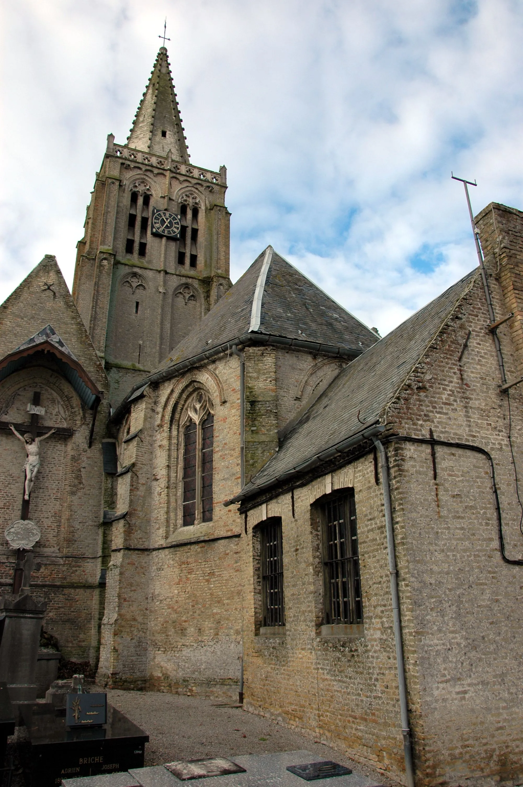 Photo showing: Millam St Omer church (2009/02).