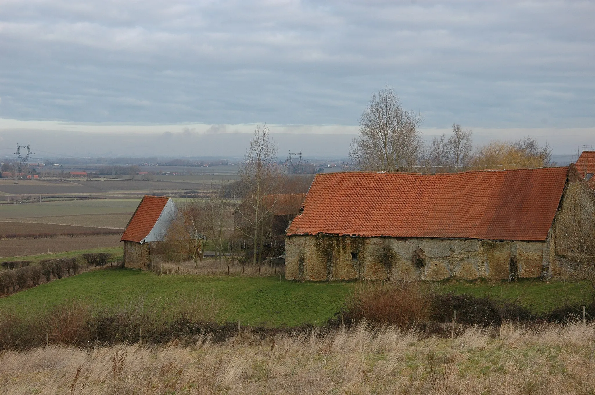 Photo showing: Merckeghem panorama.