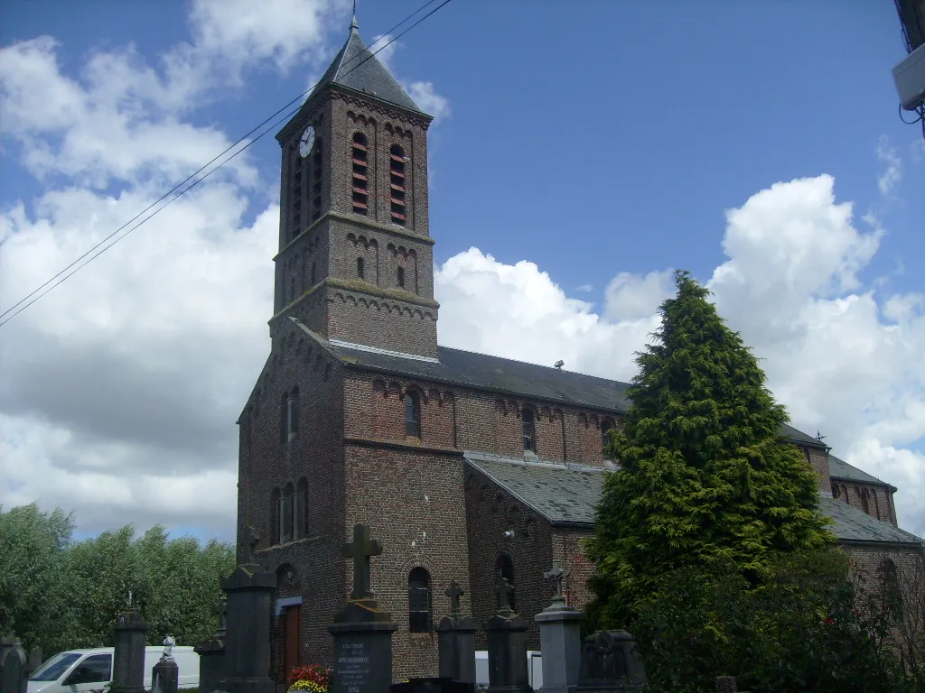 Photo showing: L'église de Bissezeele