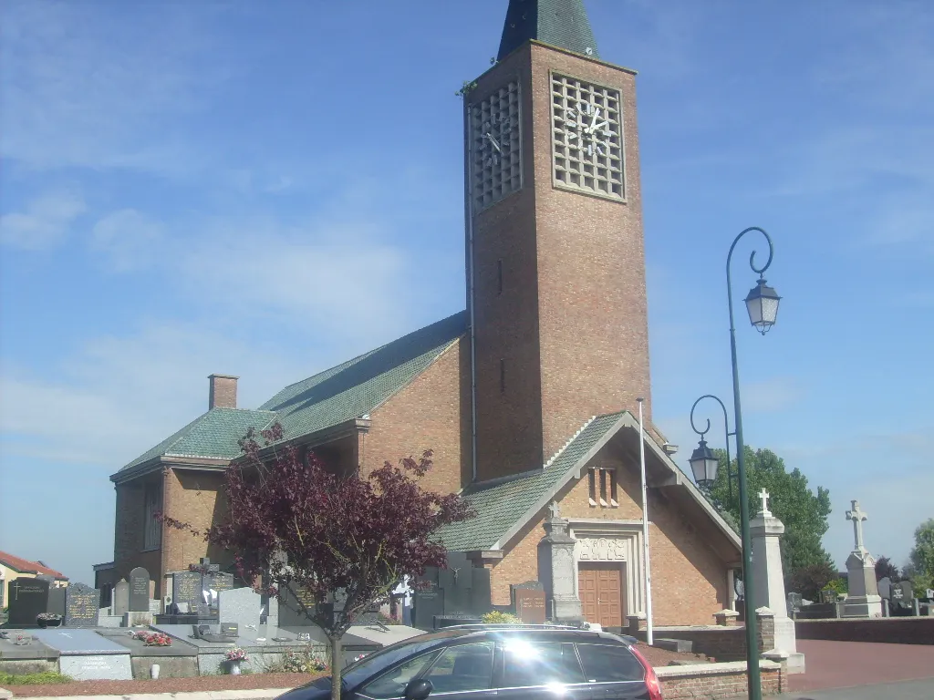 Photo showing: L'église de Coudekerque-Village